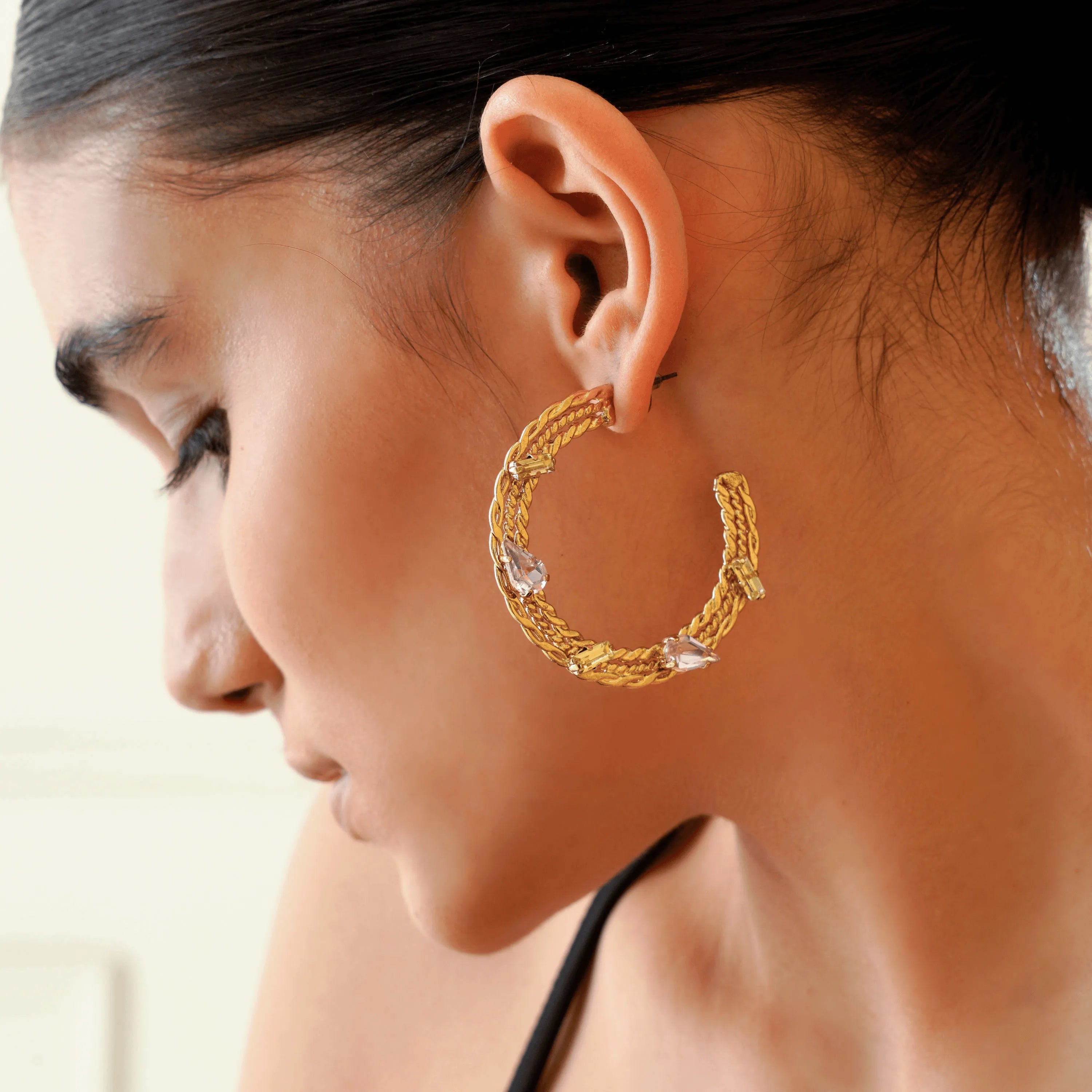 www.Nuroco.com - 7 sizes (8mm-20mm) 1 Pair Hoop Earrings*