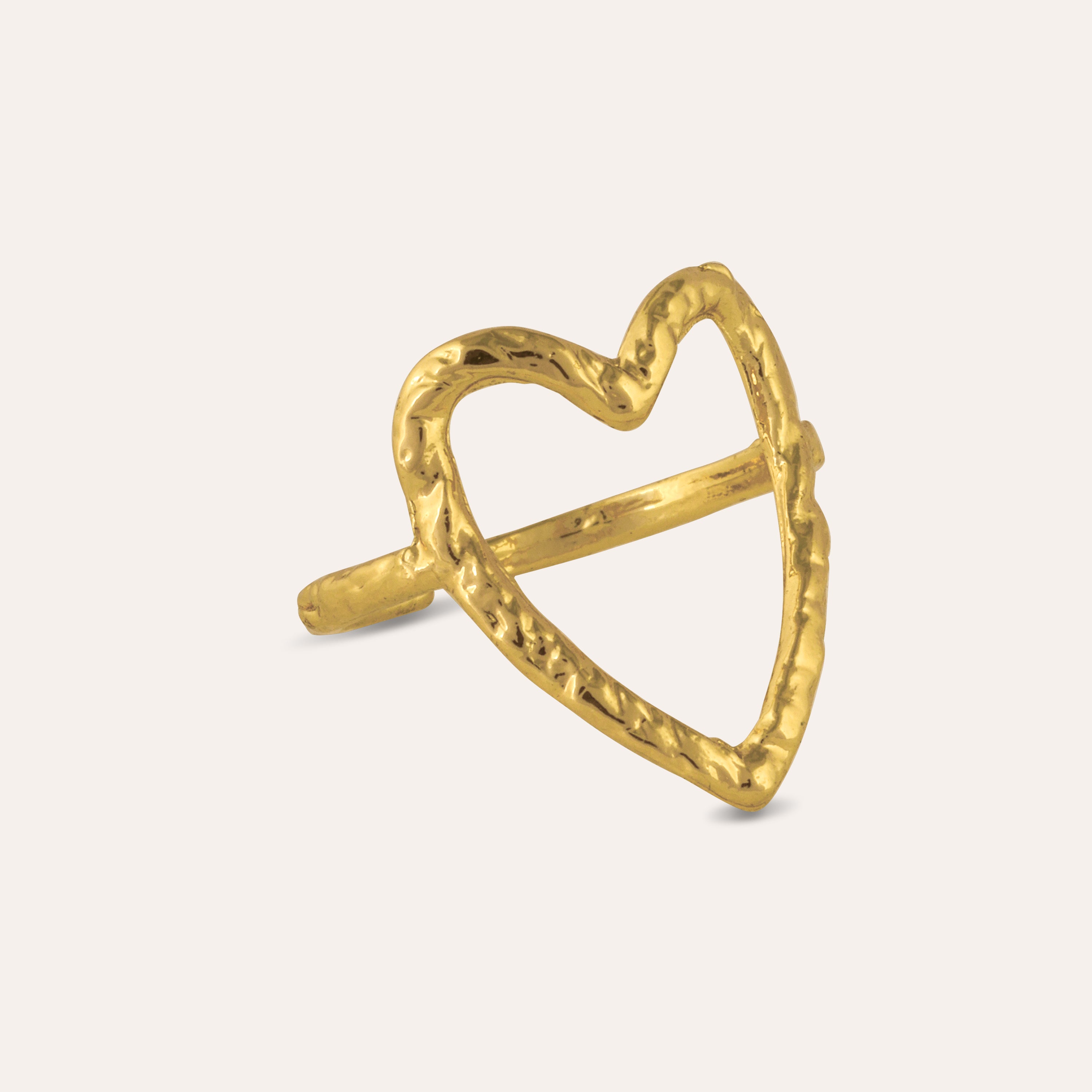 TFC Darling Love Gold Plated Adjustable Ring