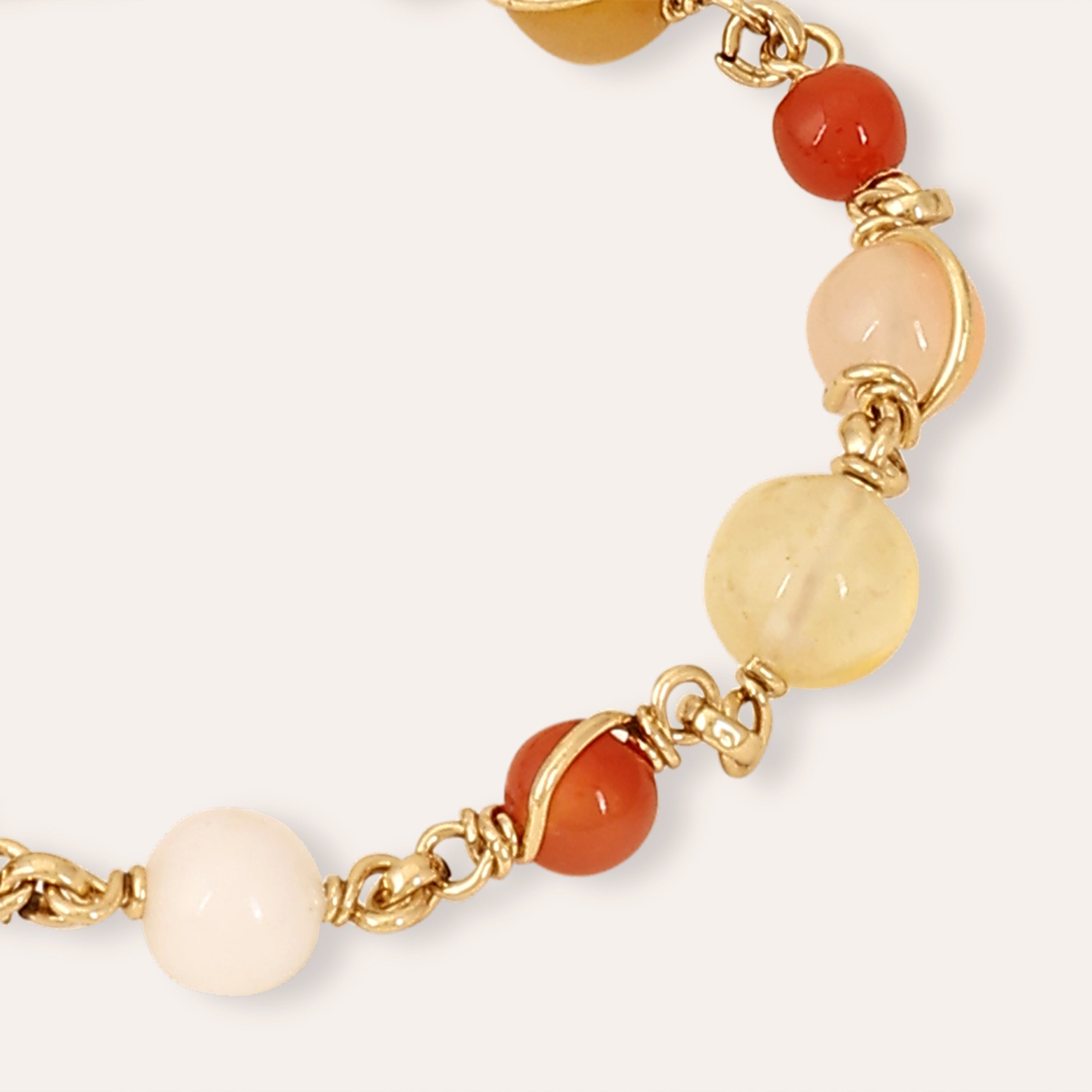 Square & Delicate Chain Bracelet | Colleen Mauer Designs