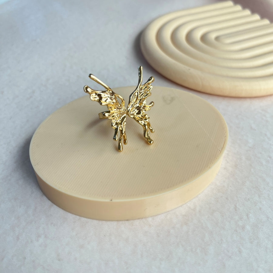 TFC 24K Fairy Wings Gold Plated Adjustable Ring