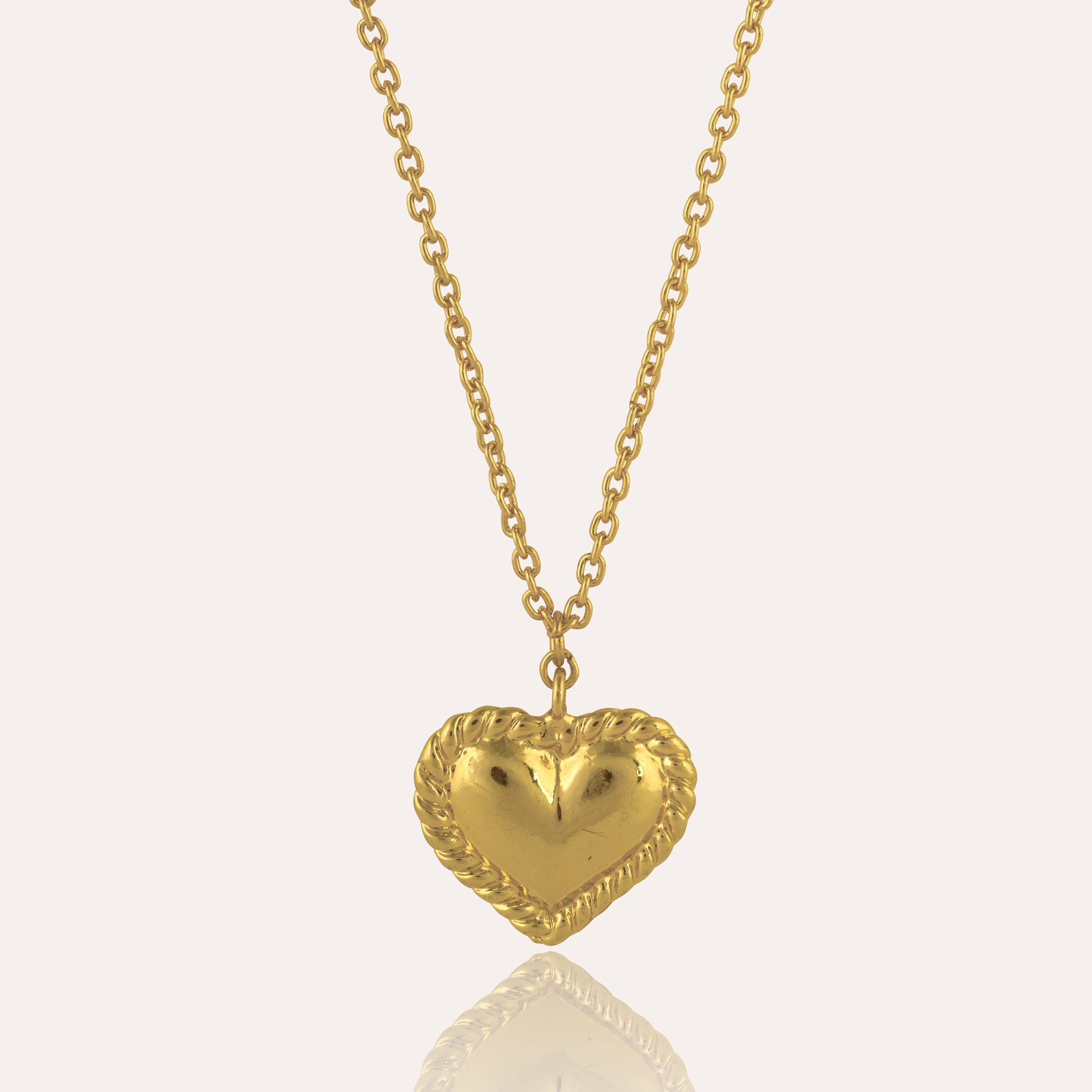 TFC Heartfelt Gold Plated Pendant Necklace-Enhance your elegance with our collection of gold-plated necklaces for women. Choose from stunning pendant necklaces, chic choker necklaces, and trendy layered necklaces. Our sleek and dainty designs are both affordable and anti-tarnish, ensuring lasting beauty. Enjoy the cheapest fashion jewellery, lightweight and stylish- only at The Fun Company.