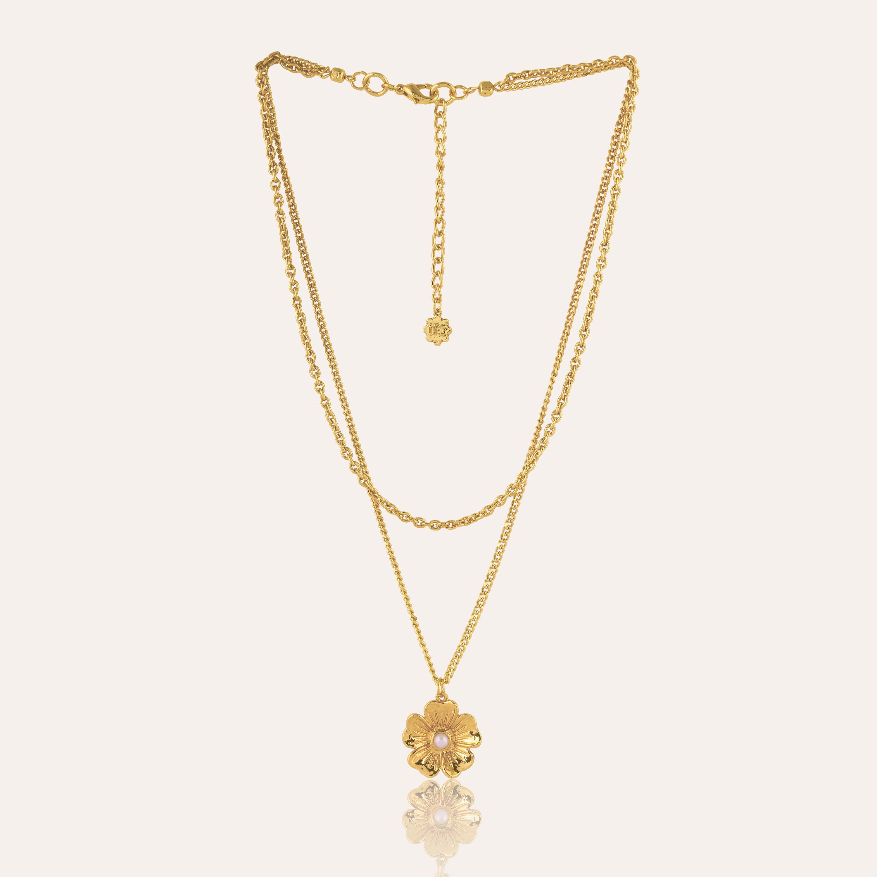 Latest Short Necklace Set Designs in Gold Finish Multicolor Beads 2 La –  Digital Dress Room
