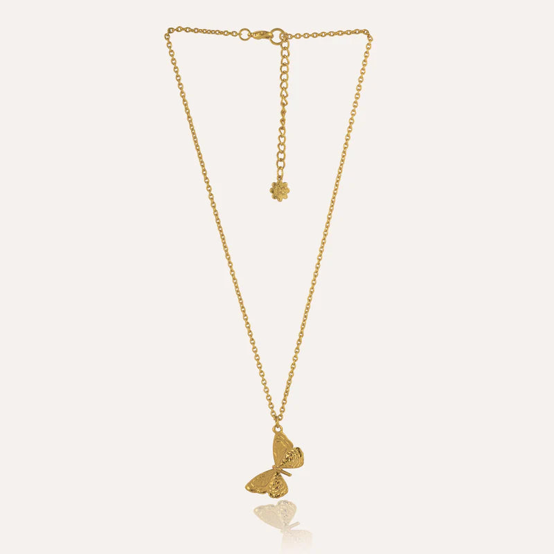 TFC Tropical Gold Plated Pendant Necklace Combo Set