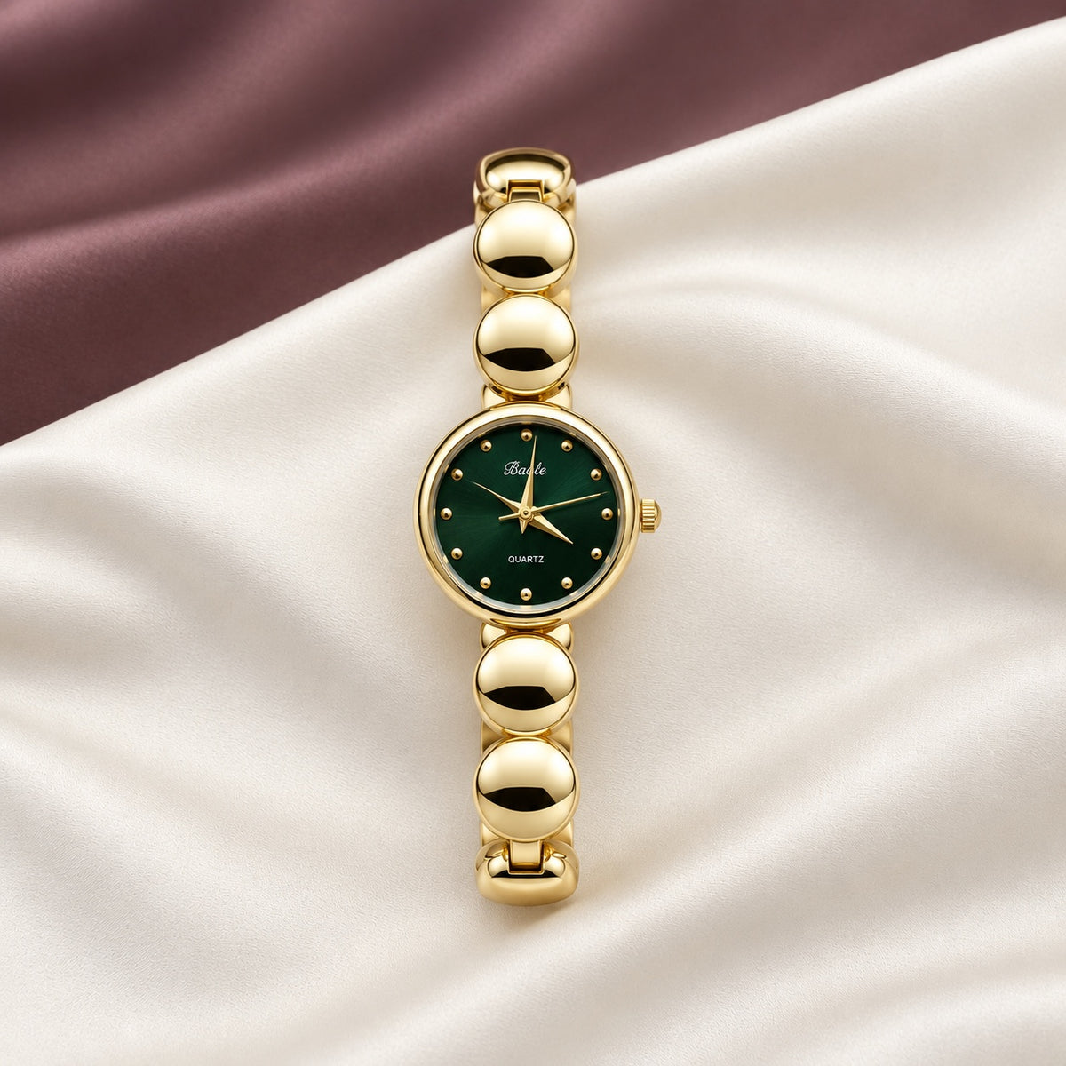 TFC Green Moss Gold Plated Watch