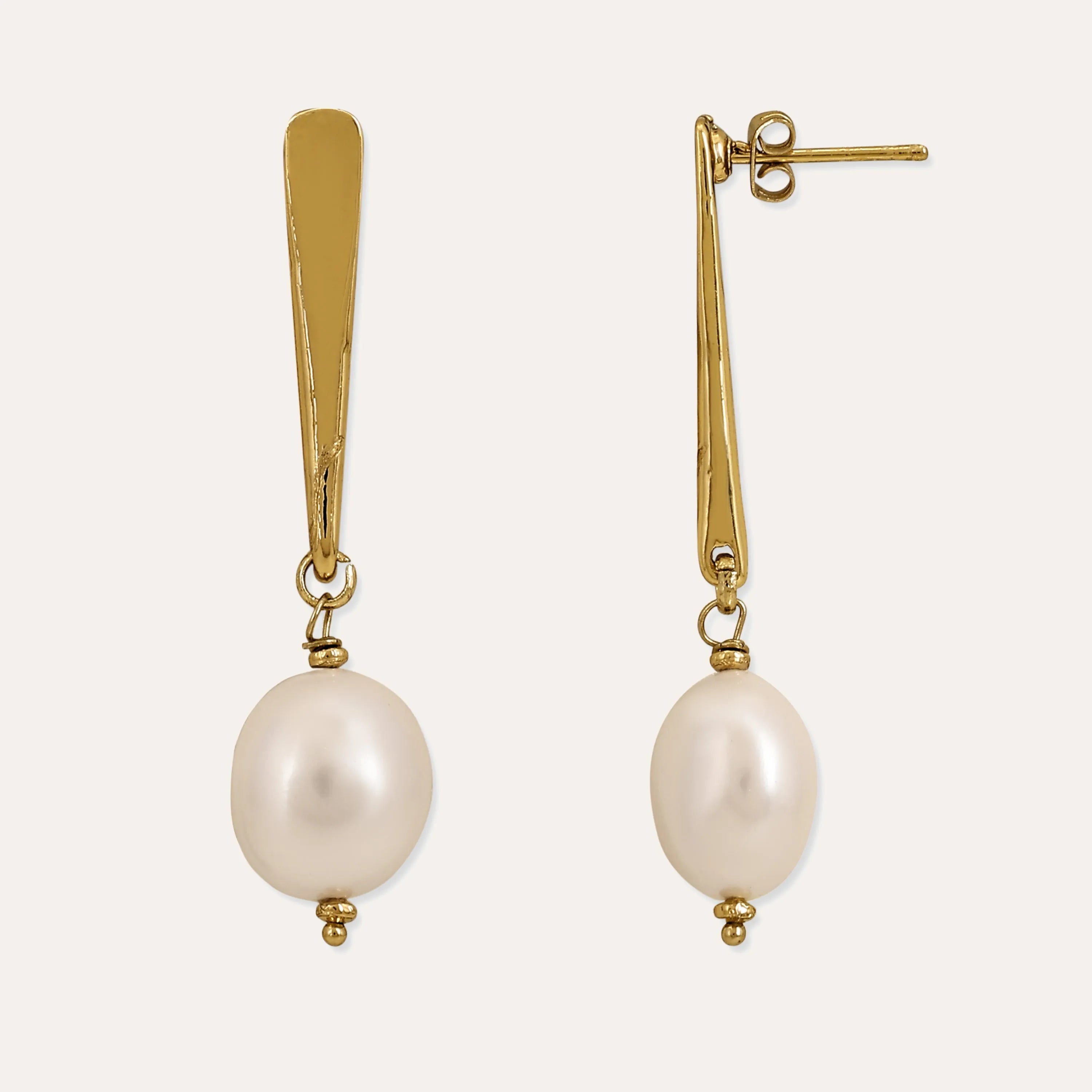 Pearl dangler earrings sale