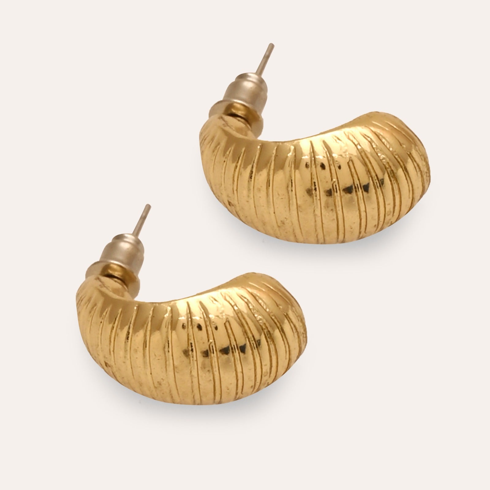 TFC Purrfectly adorable gold plated stud earrings-Discover daily wear gold earrings including stud earrings, hoop earrings, and pearl earrings, perfect as earrings for women and earrings for girls.Find the cheapest fashion jewellery which is anti-tarnis​h only at The Fun company.