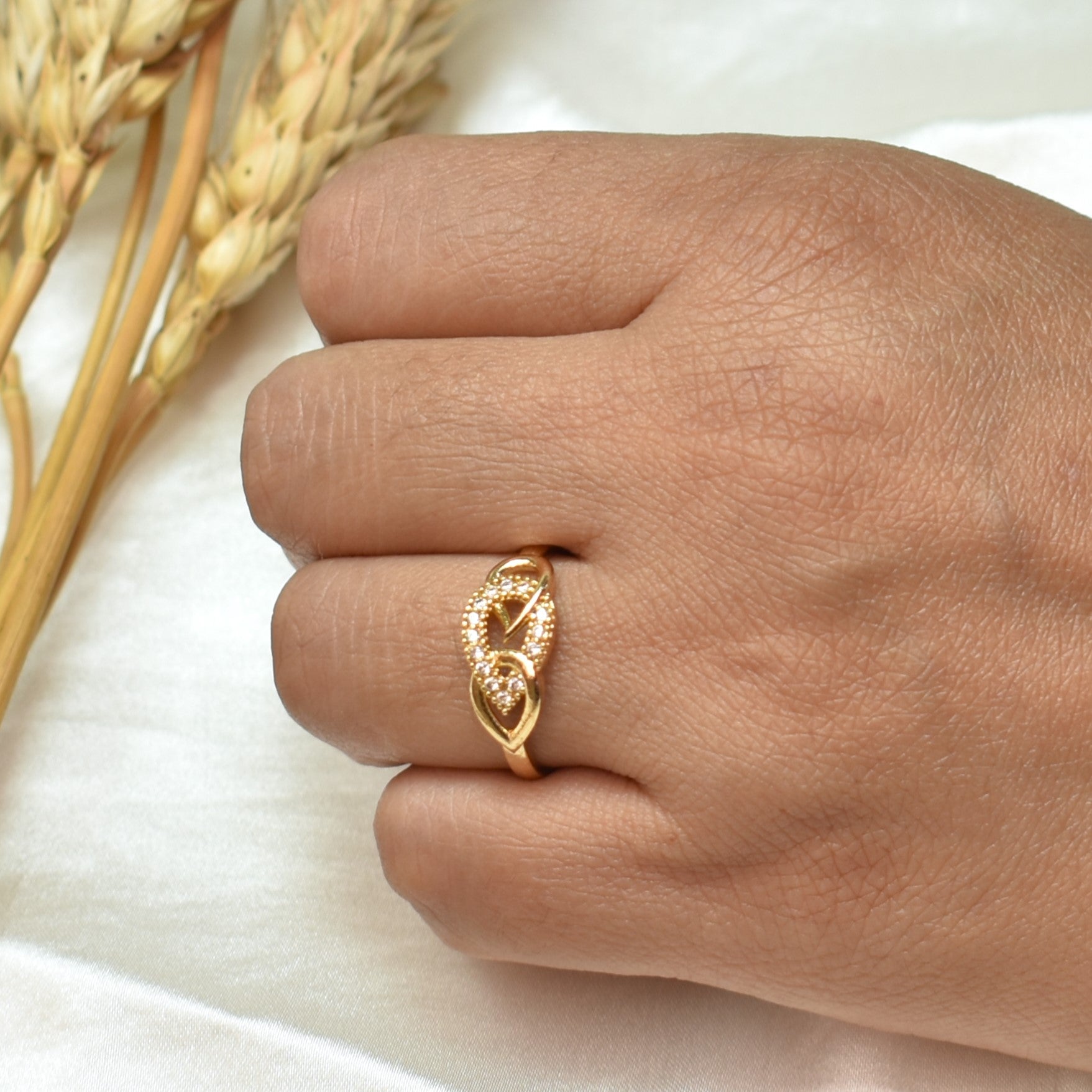 TFC Queenie Gold Plated Ring