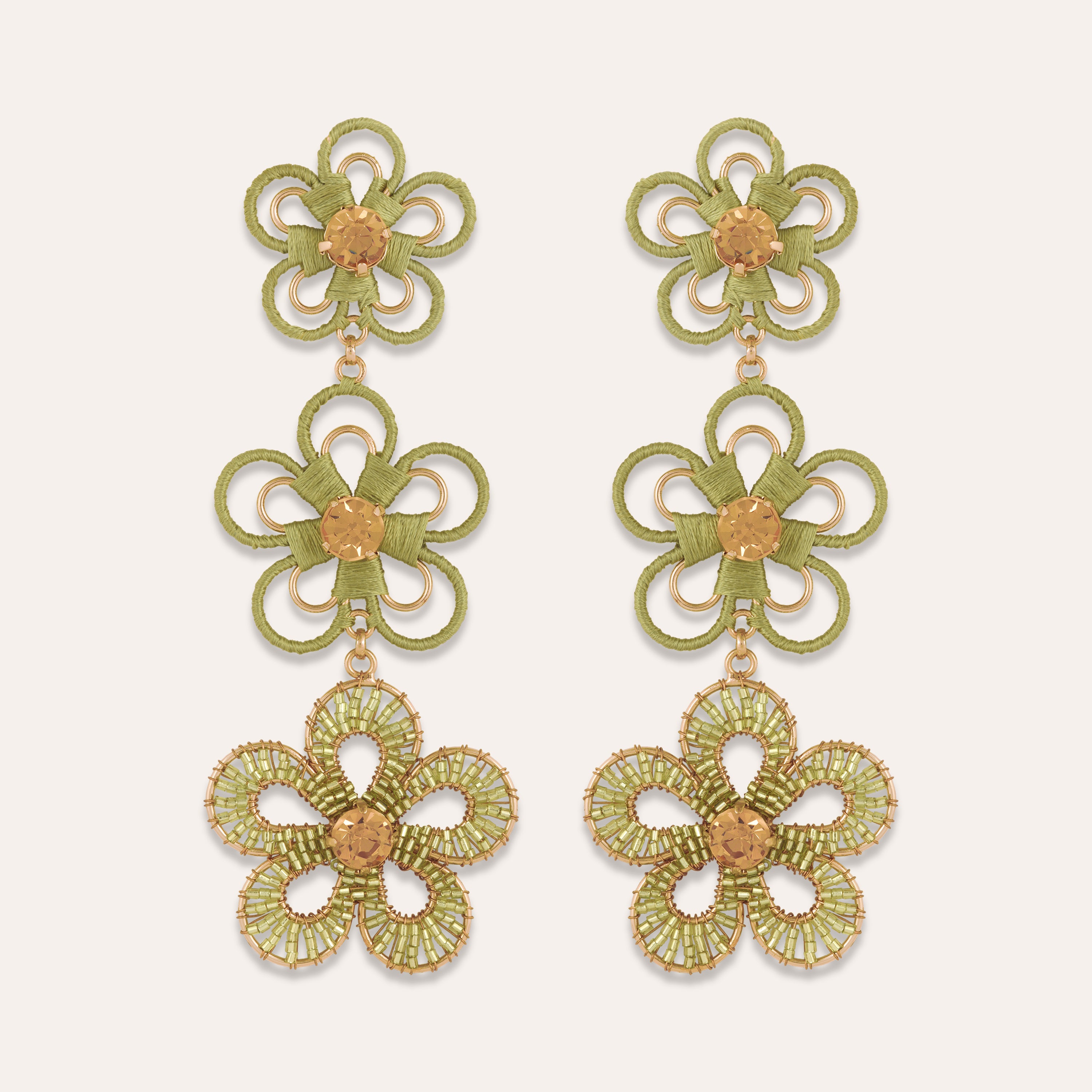 TFC Refreshing Floral Gold Plated Dangler Earrings-Discover daily wear gold earrings including stud earrings, hoop earrings, and pearl earrings, perfect as earrings for women and earrings for girls.Find the cheapest fashion jewellery which is anti-tarnis​h only at The Fun company