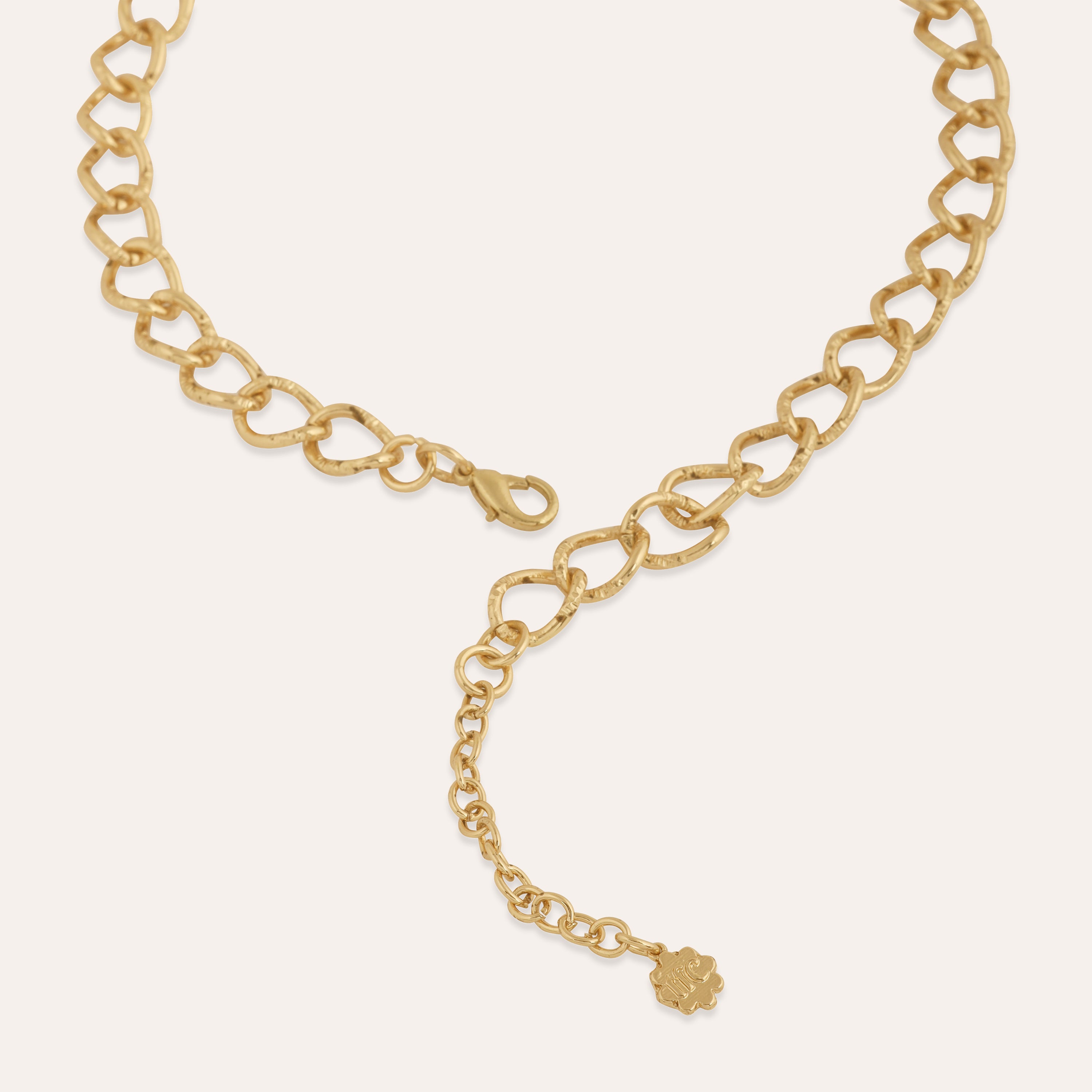 TFC Turino Luxury Gold Plated Chain Necklace-Enhance your elegance with our collection of gold-plated necklaces for women. Choose from stunning pendant necklaces, chic choker necklaces, and trendy layered necklaces. Our sleek and dainty designs are both affordable and anti-tarnish, ensuring lasting beauty. Enjoy the cheapest fashion jewellery, lightweight and stylish- only at The Fun Company