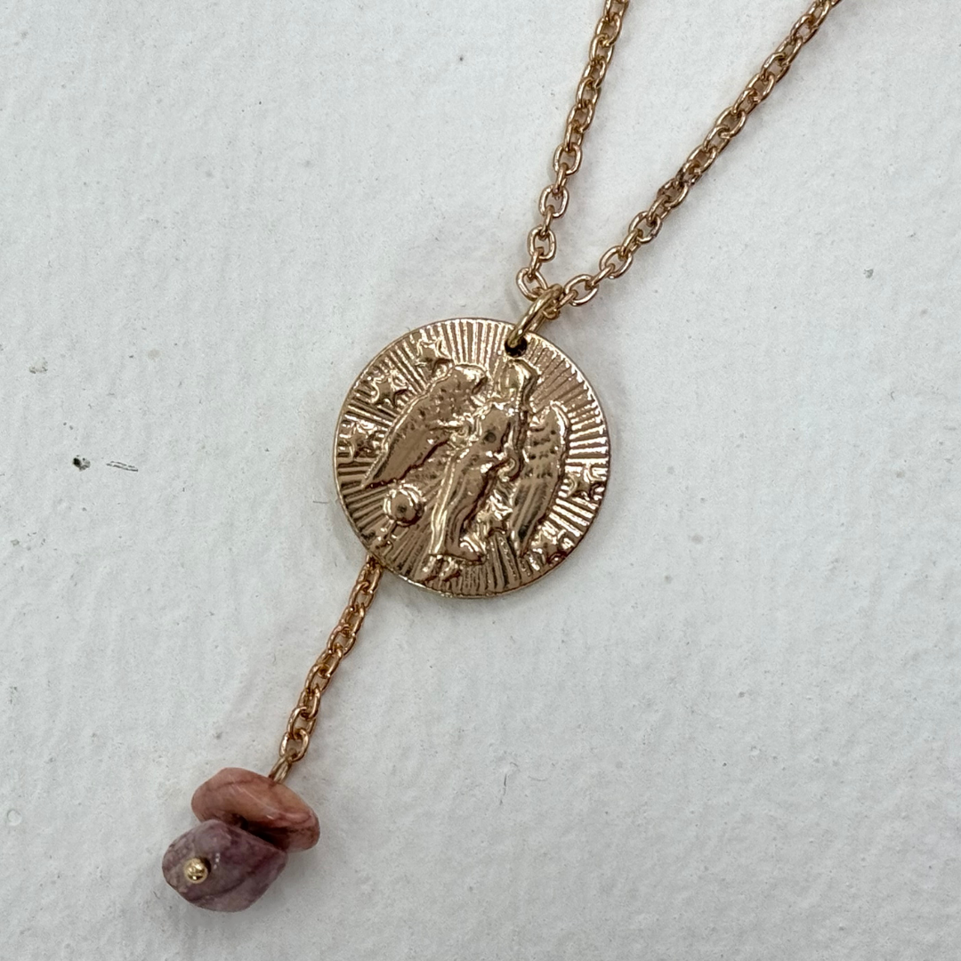TFC Virgo Zodiac Gold Plated Pendant Necklace