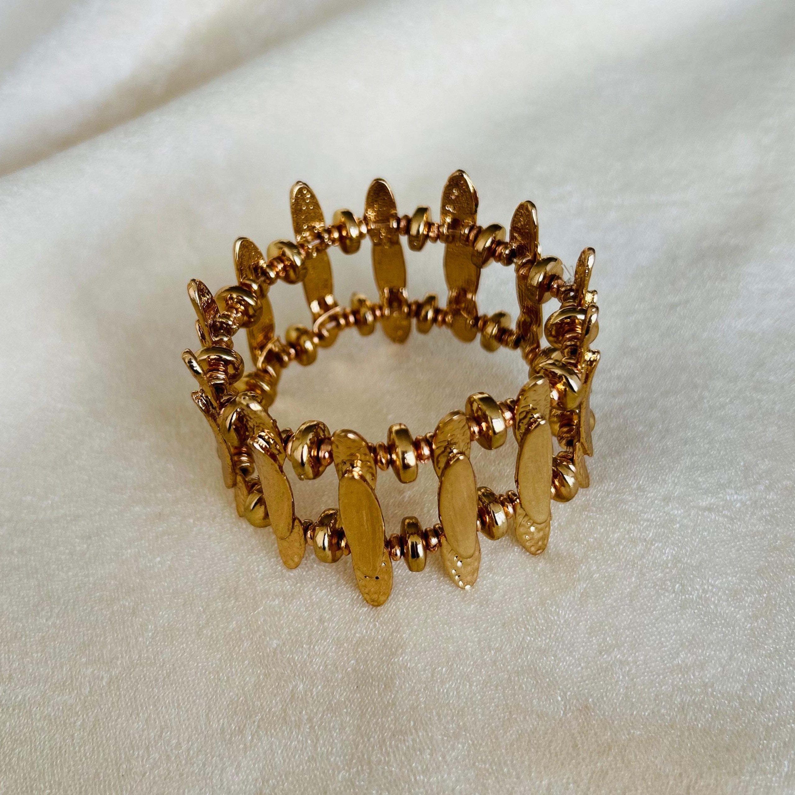 TFC Woodland Fence Gold Plated Bracelet