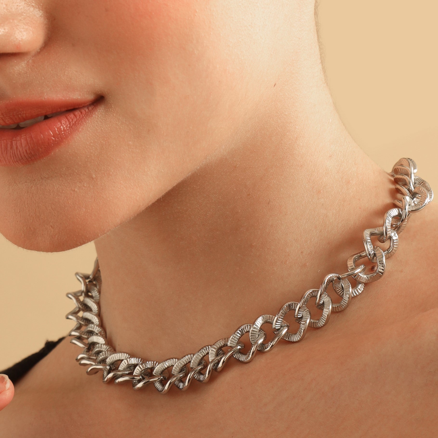 TFC ChicChain Silver Plated Necklace