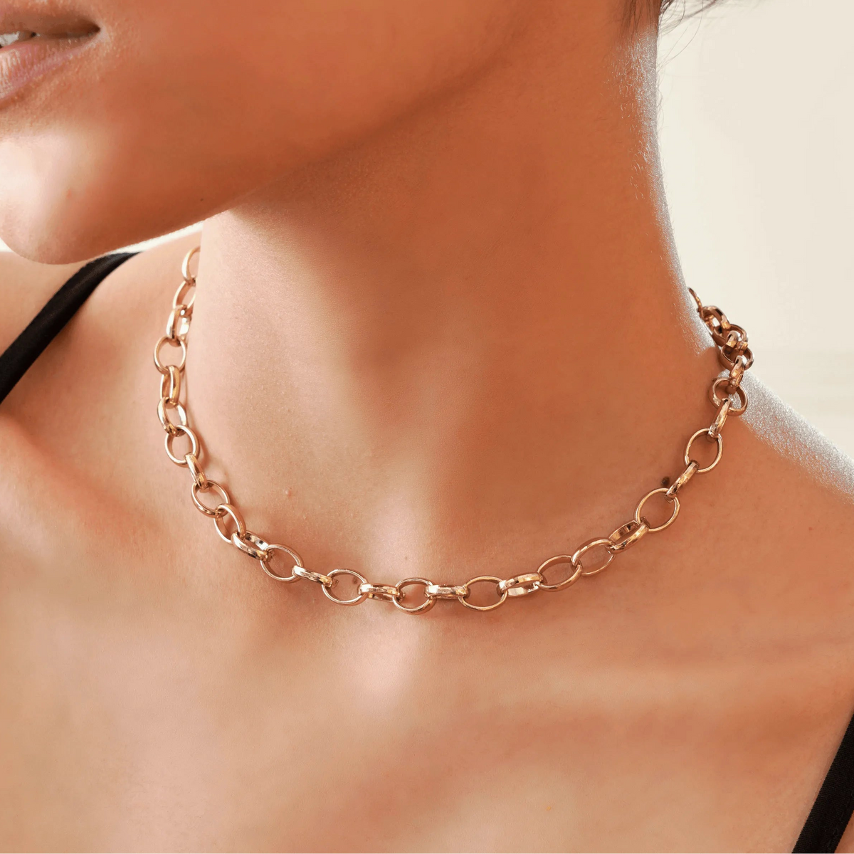 TFC Luxury Gold Plated Chain Necklace-Enhance your elegance with our collection of gold-plated necklaces for women. Choose from stunning pendant necklaces, chic choker necklaces, and trendy layered necklaces. Our sleek and dainty designs are both affordable and anti-tarnish, ensuring lasting beauty. Enjoy the cheapest fashion jewellery, lightweight and stylish- only at The Fun Company