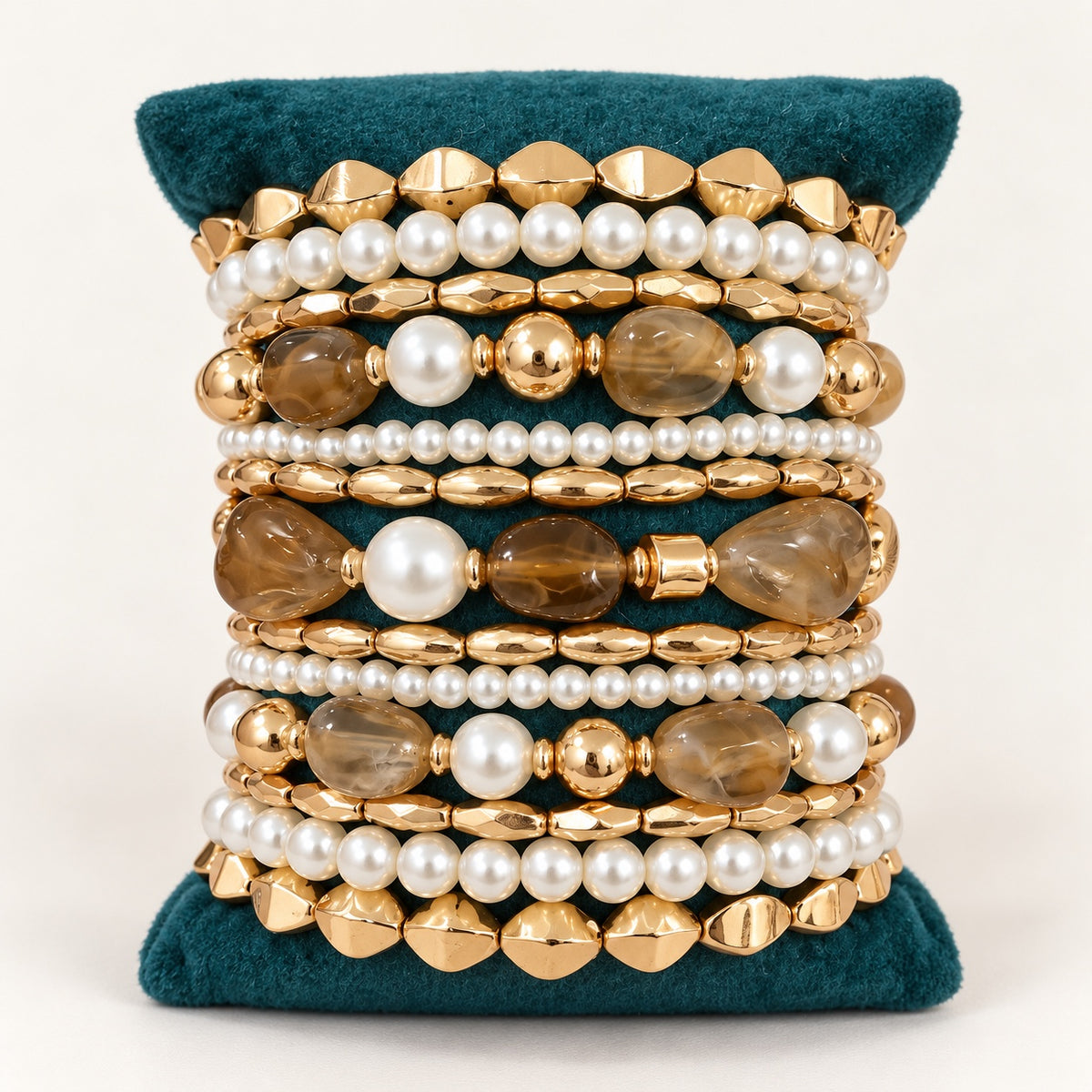 TFC Soft Glow Gold Plated Bracelet (set of 13)