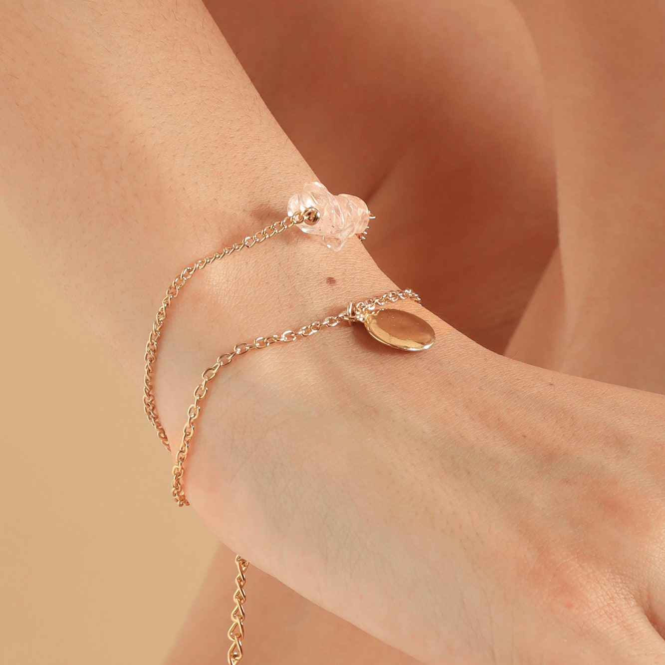 TFC Pink Stone Gold Plated Bracelet-Discover our stunning collection of stylish bracelets for women, featuring exquisite pearl bracelets, handcrafted beaded bracelets, and elegant gold-plated designs. Enjoy cheapest anti-tarnish fashion jewellery and long-lasting brillia