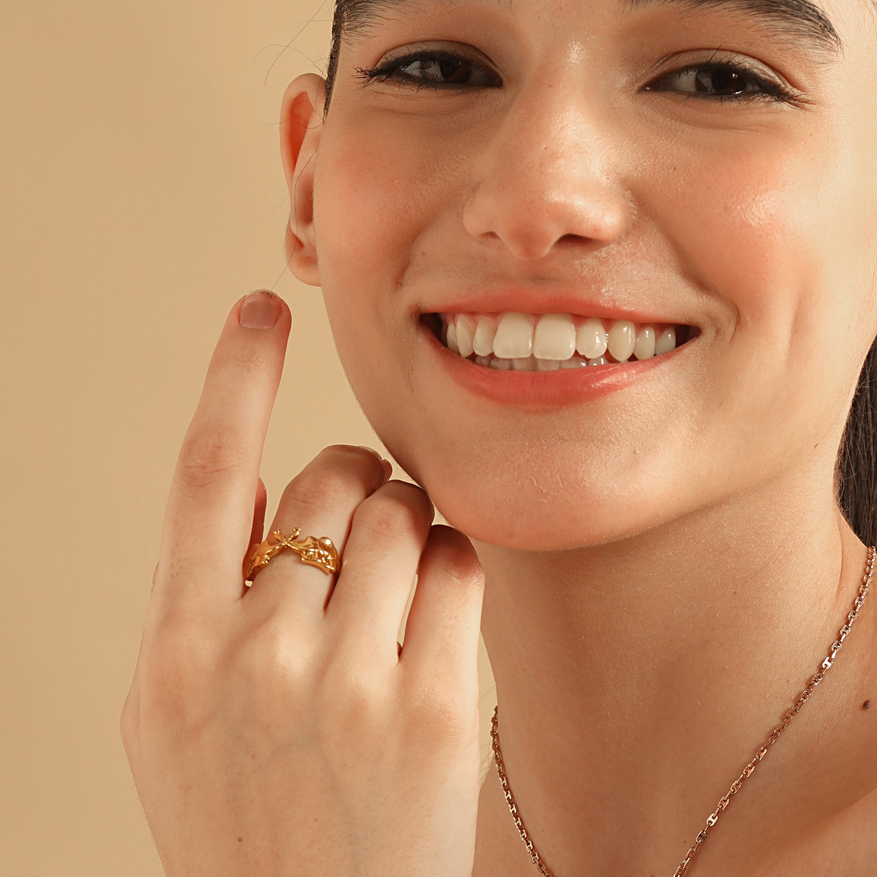 TFC Trunk Trove Gold Plated Ring