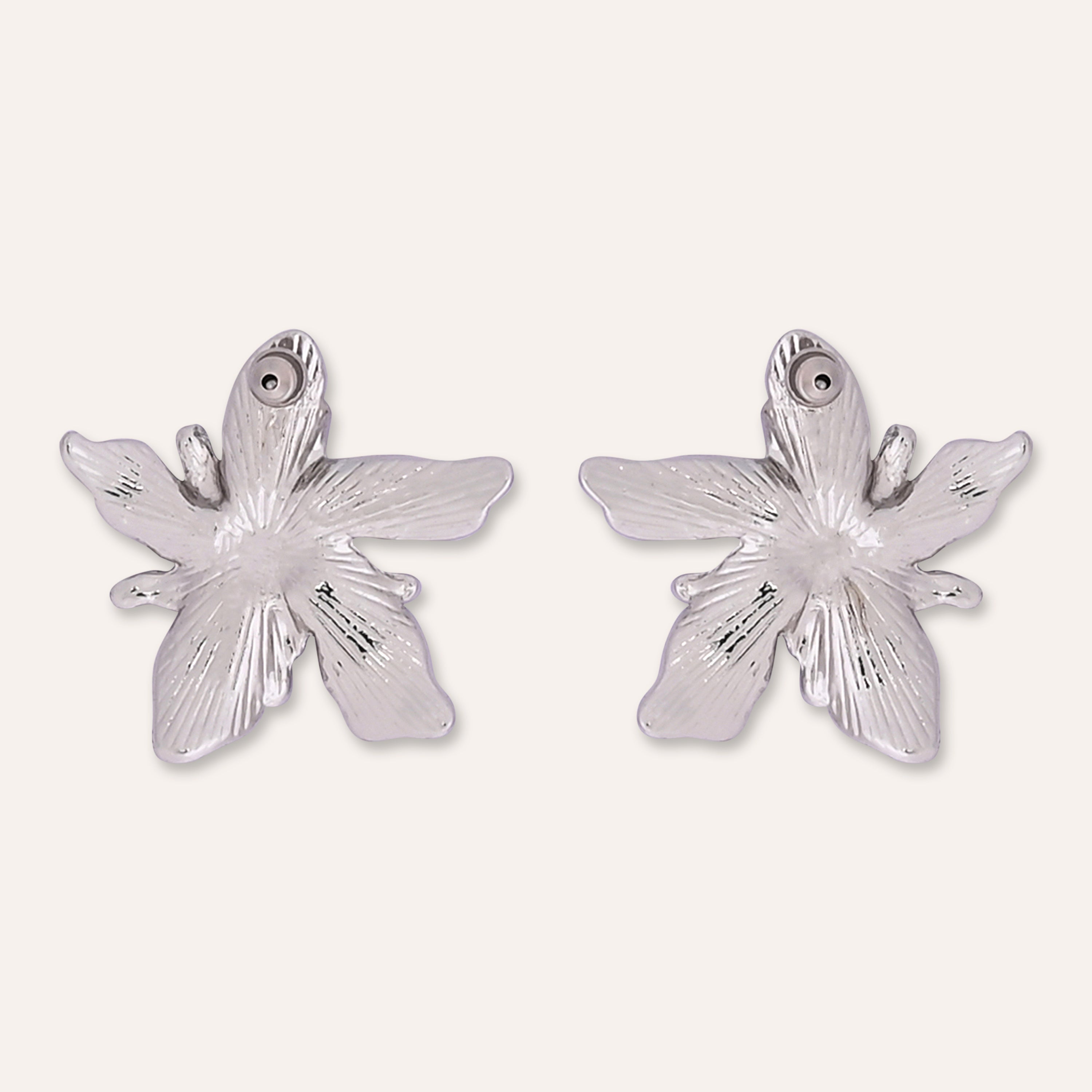 TFC Pretty Posy Silver Plated Stud Earrings-Discover daily wear gold earrings including stud earrings, hoop earrings, and pearl earrings, perfect as earrings for women and earrings for girls.Find the cheapest fashion jewellery which is anti-tarnis​h only at The Fun company