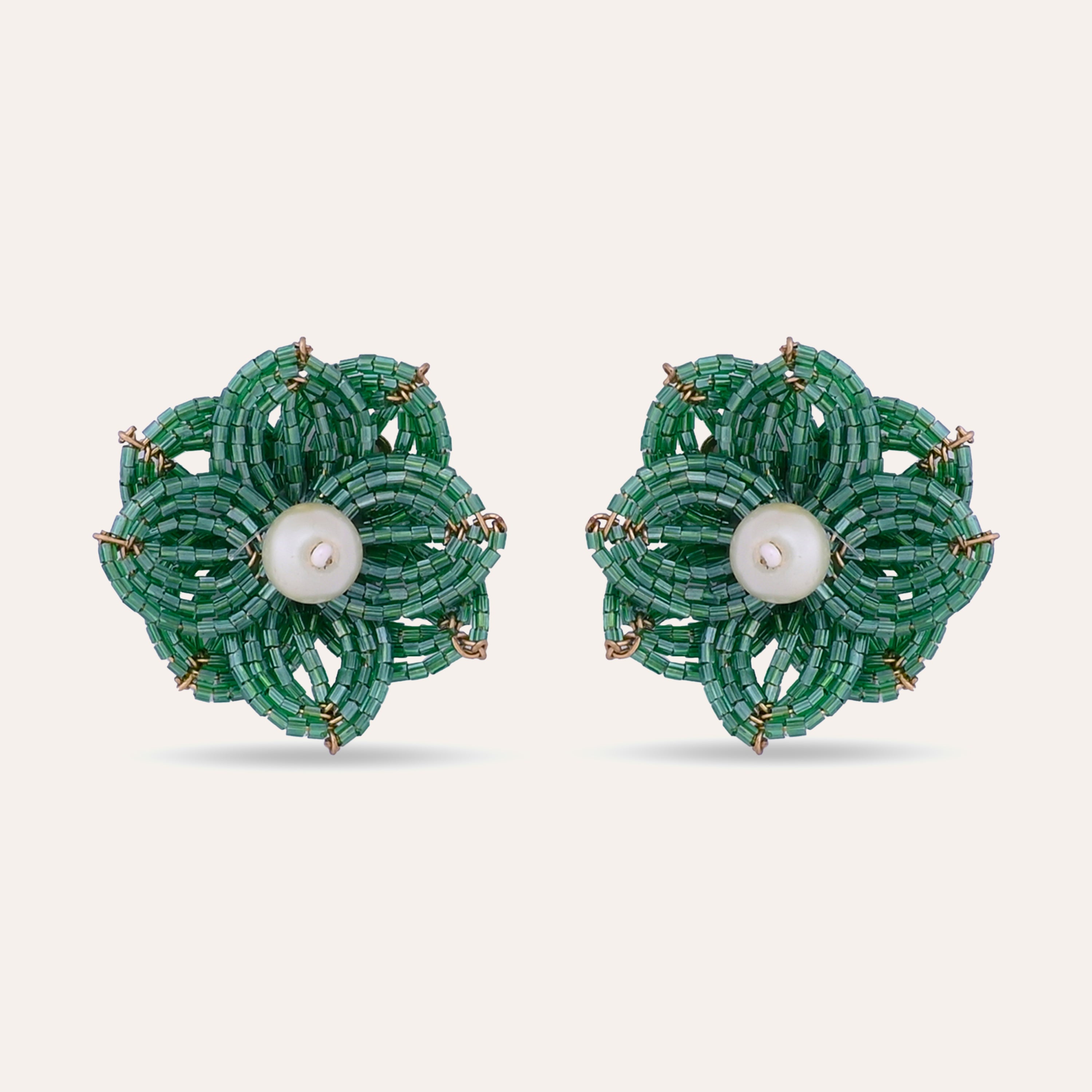 TFC Sweet Bloom stud Earrings-Discover daily wear gold earrings including stud earrings, hoop earrings, and pearl earrings, perfect as earrings for women and earrings for girls.Find the cheapest fashion jewellery which is anti-tarnis​h only at The Fun company