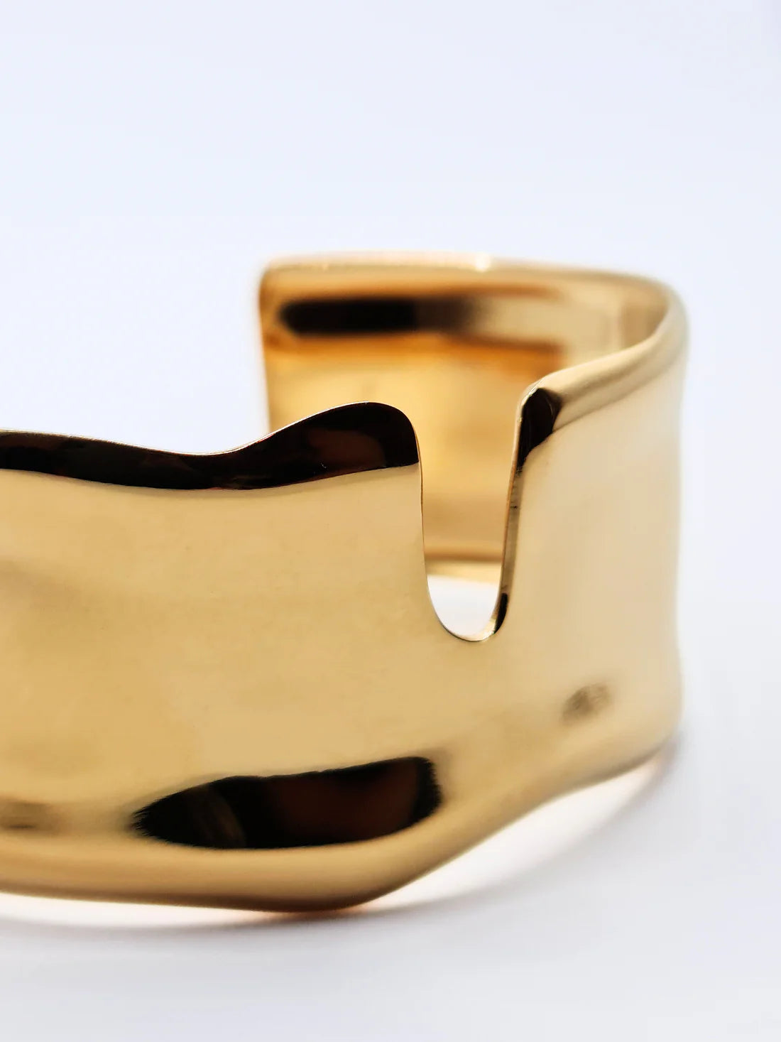 TFC Glamour Adjustable Gold Plated Cuff Bracelet