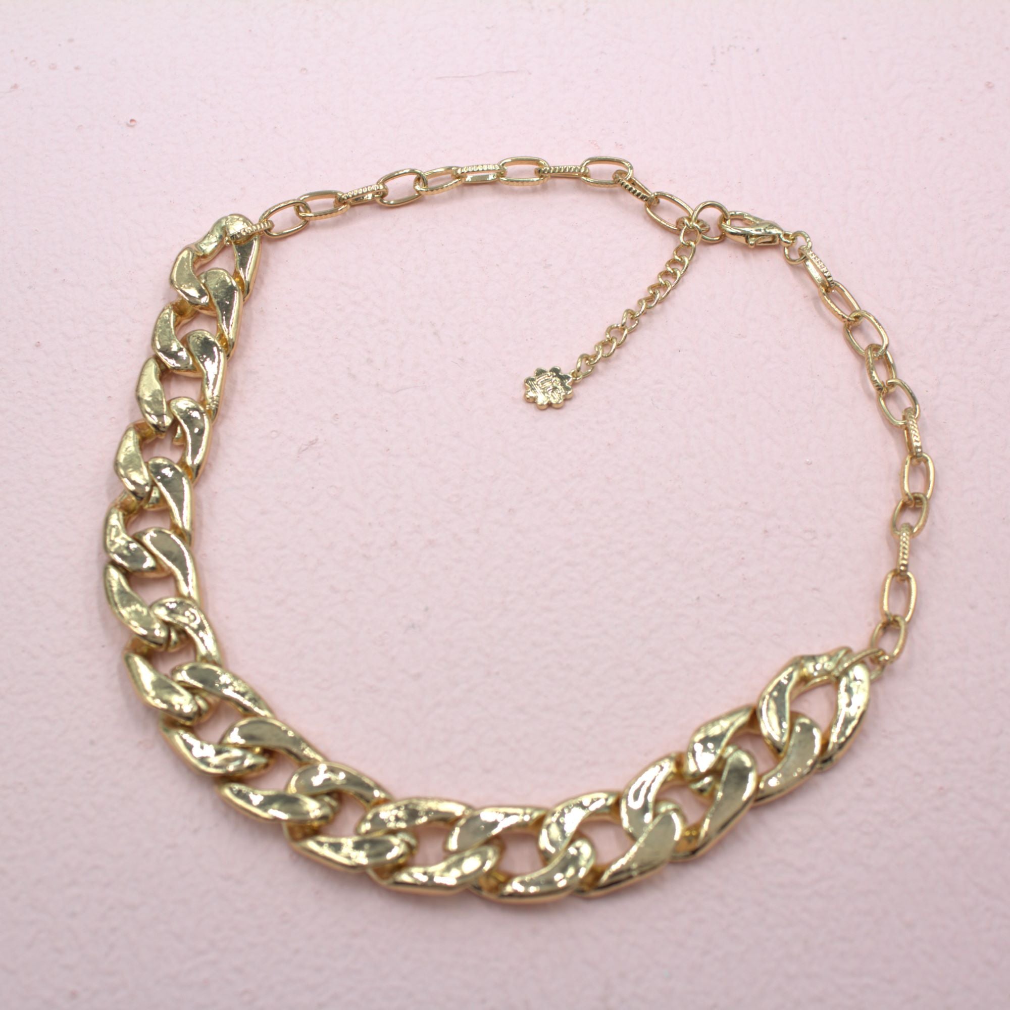 TFC Chunky Thick Chain Gold Plated Necklace