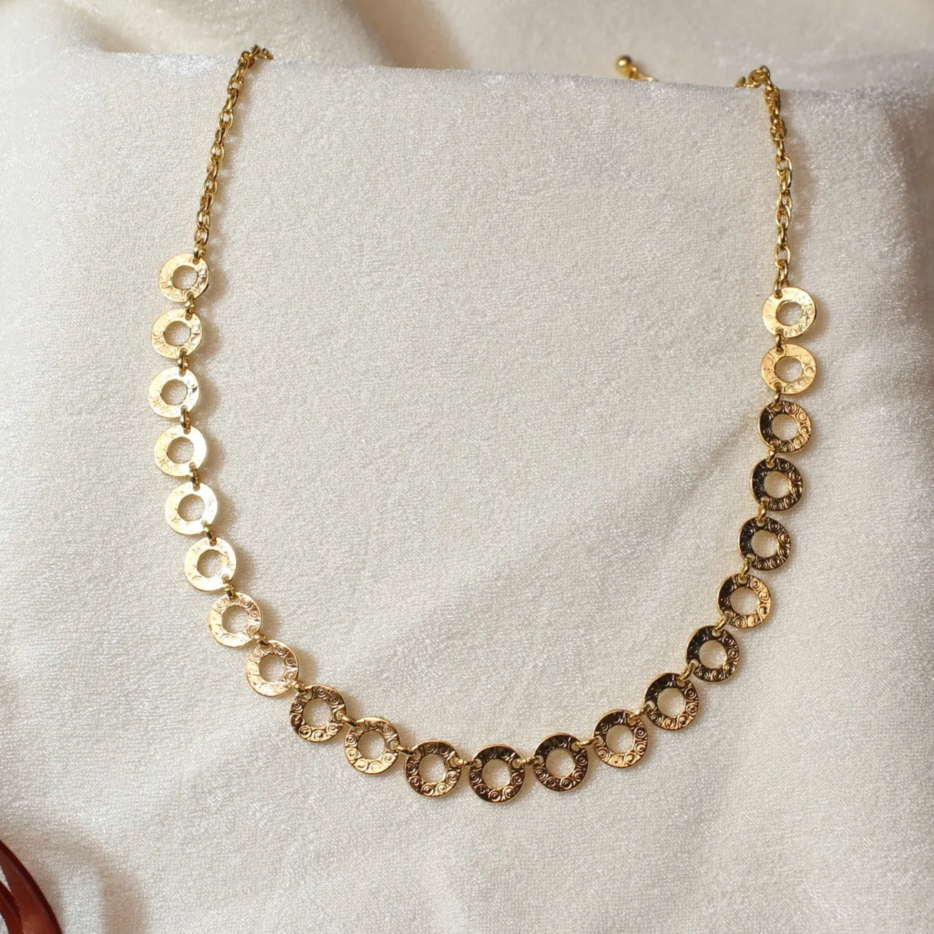 TFC Twinkle Gold Plated Choker Necklace