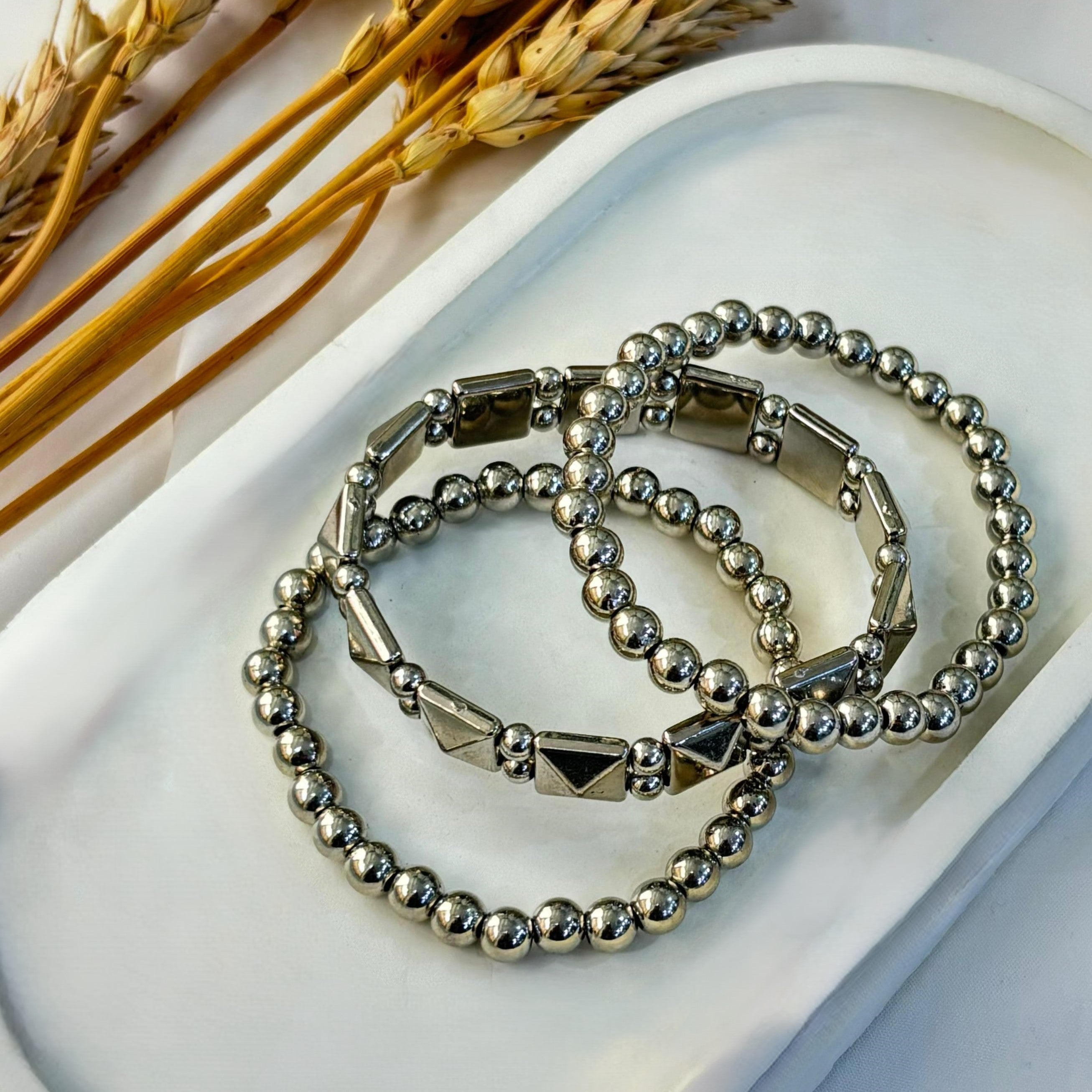 TFC Celestial Silver Circles Bracelet