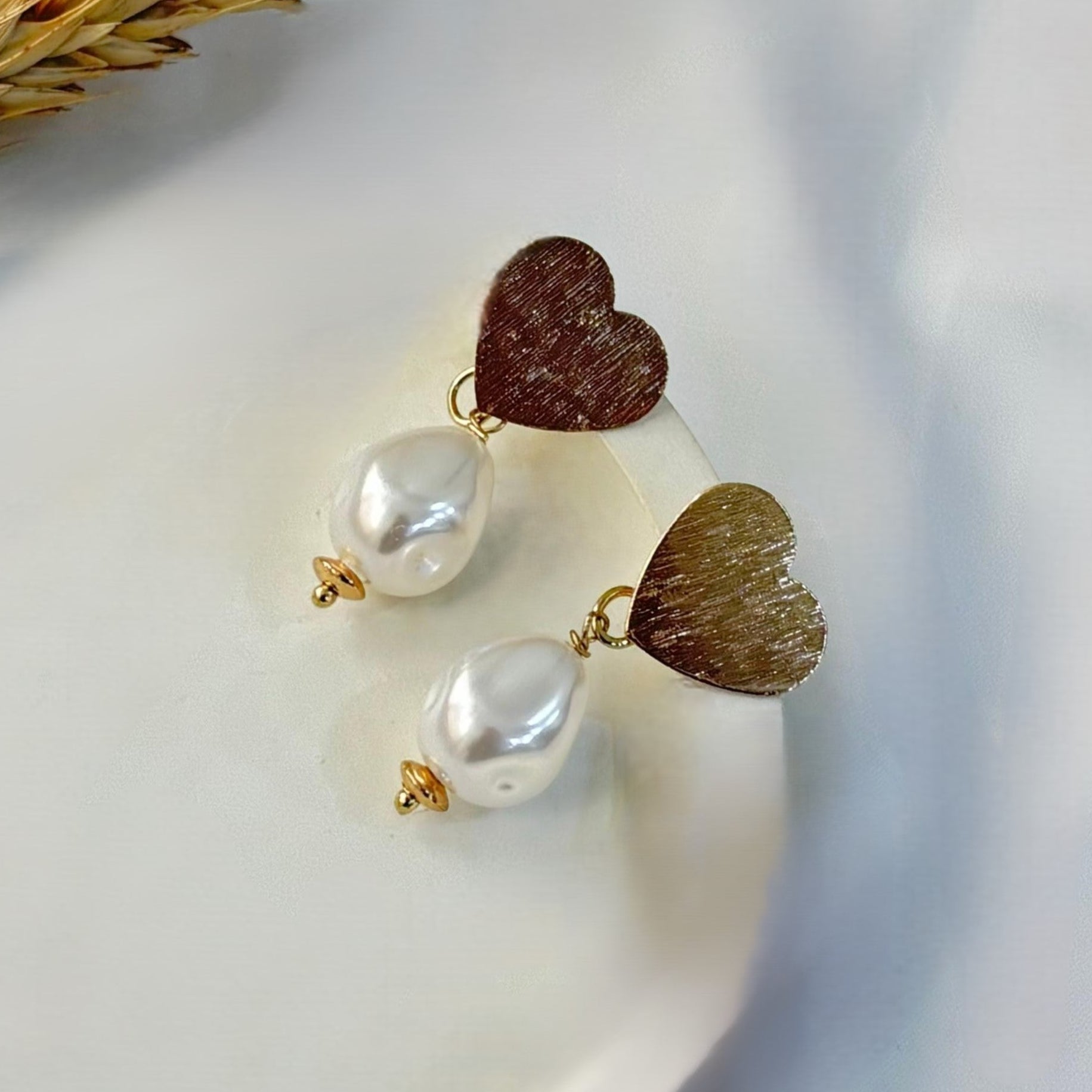 TFC Sweetheart Pearl Drops Earring