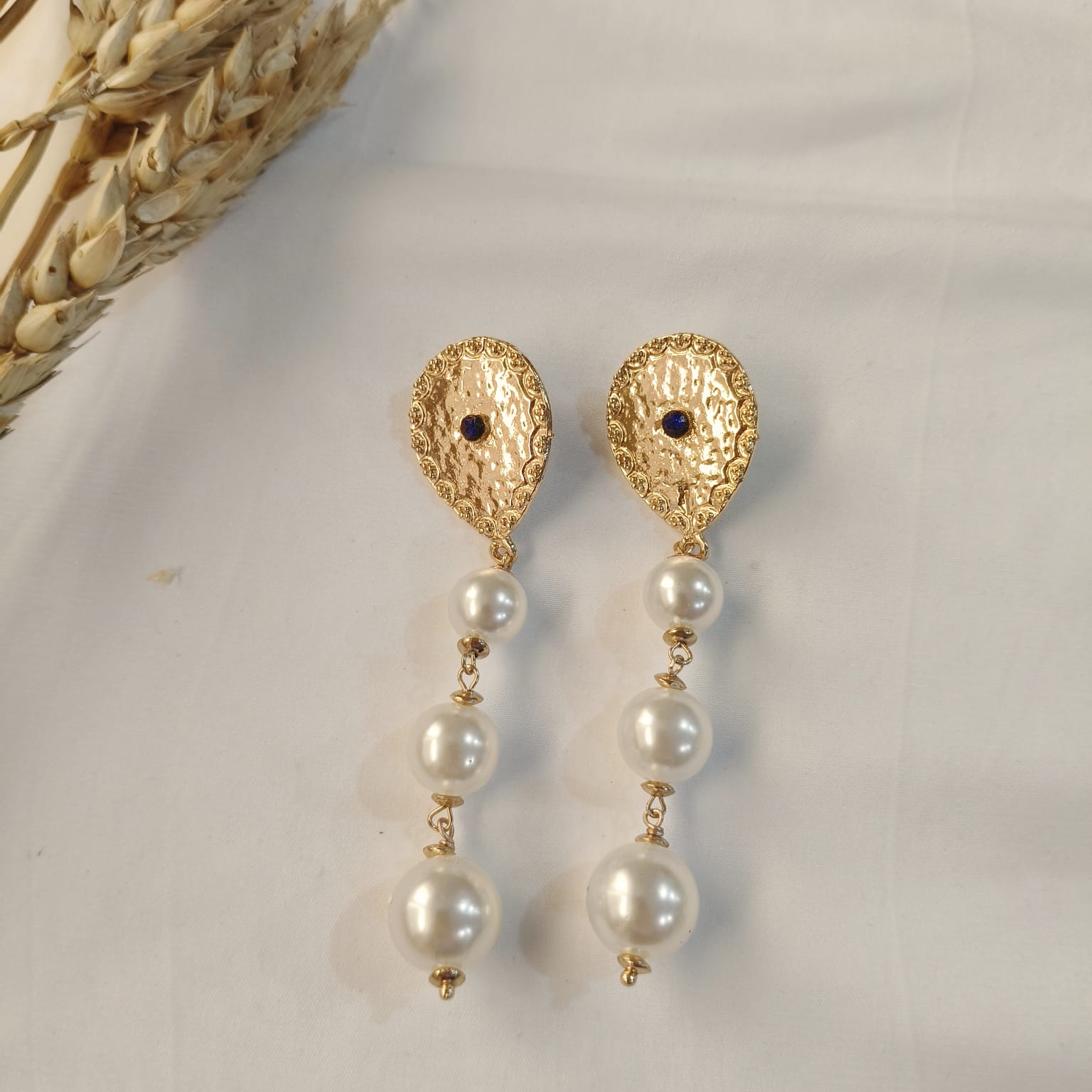 TFC Sweet Spot Gold Plated Dangler Earrings