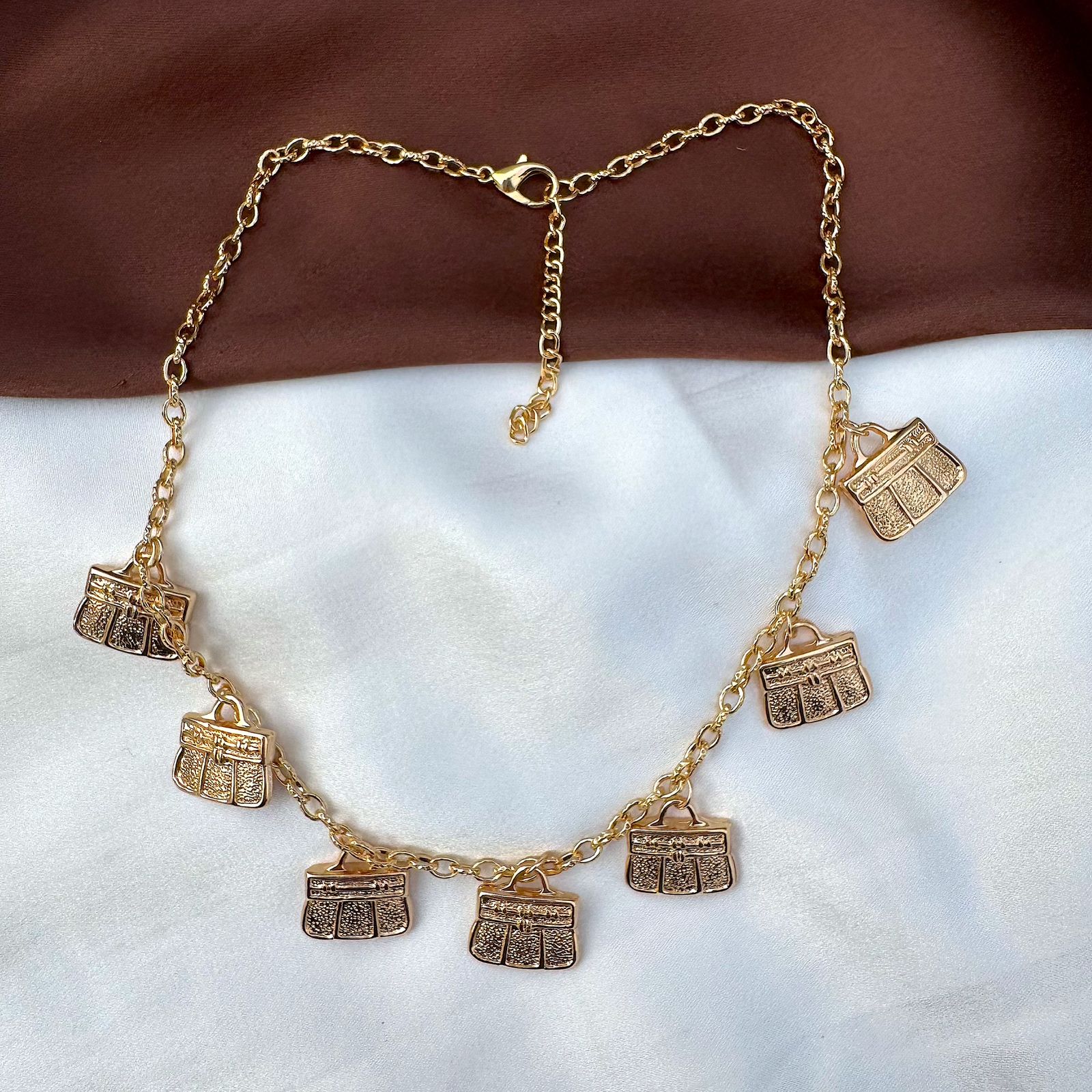 TFC Multi Purse Gold Plated Necklace