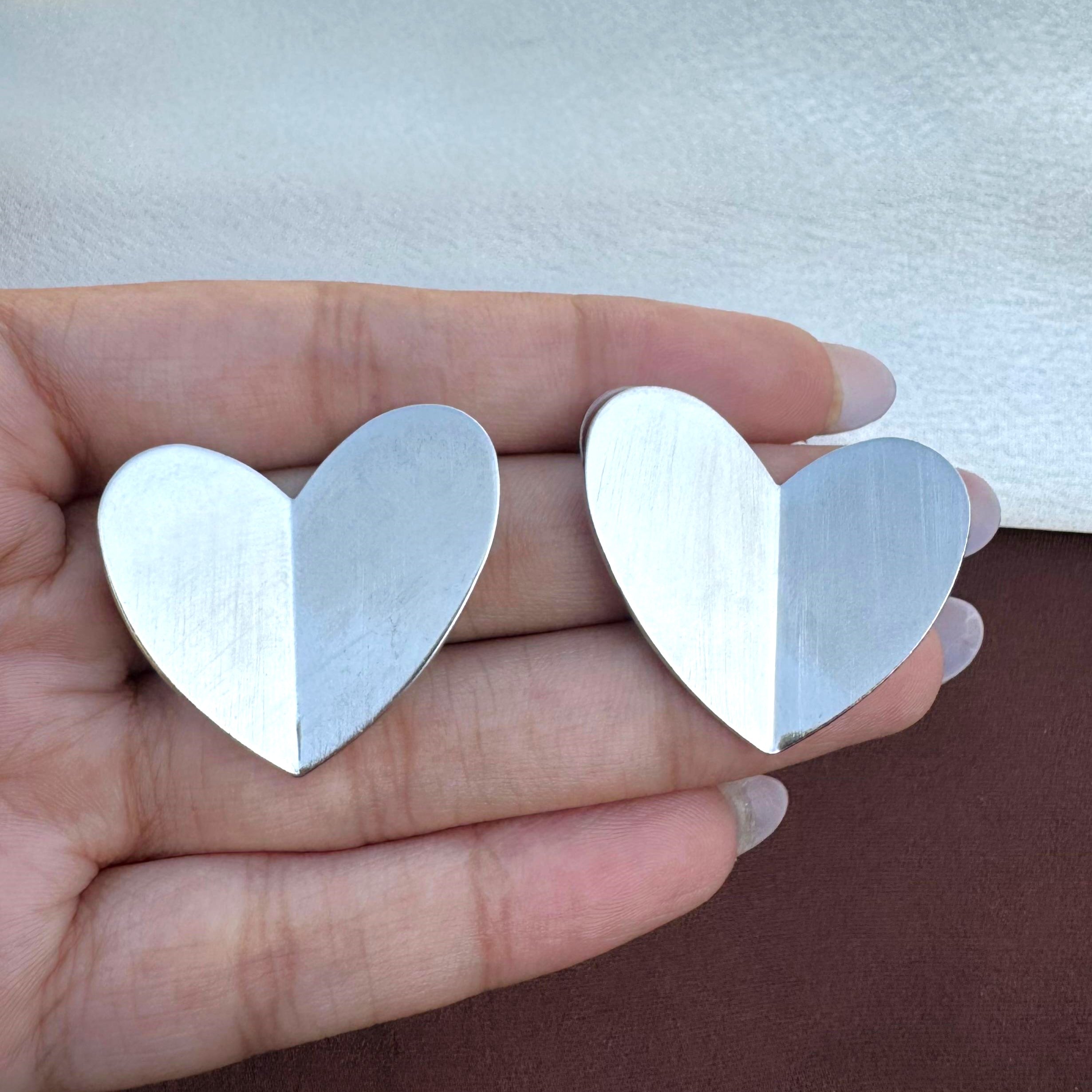 TFC Split Love Silver Plated Stud Earrings