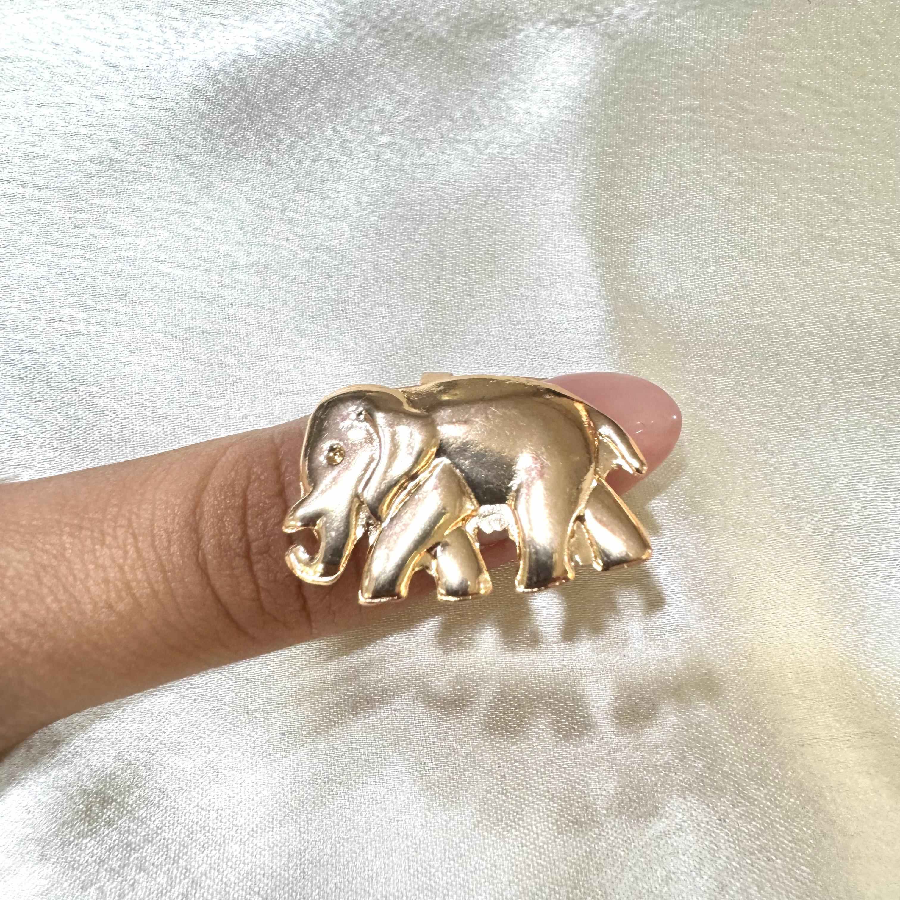 TFC Elecharm Gold Plated Adjustable Ring