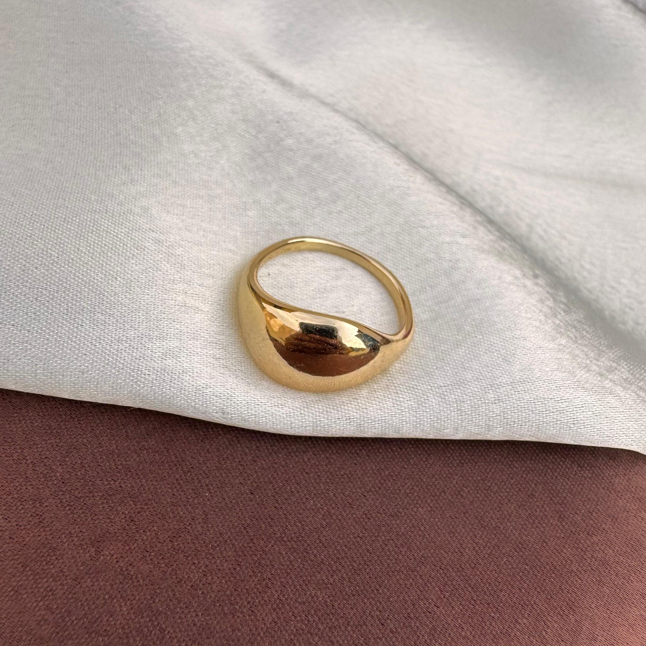 TFC Elegant Encore Gold Plated Ring (2.5 cm)