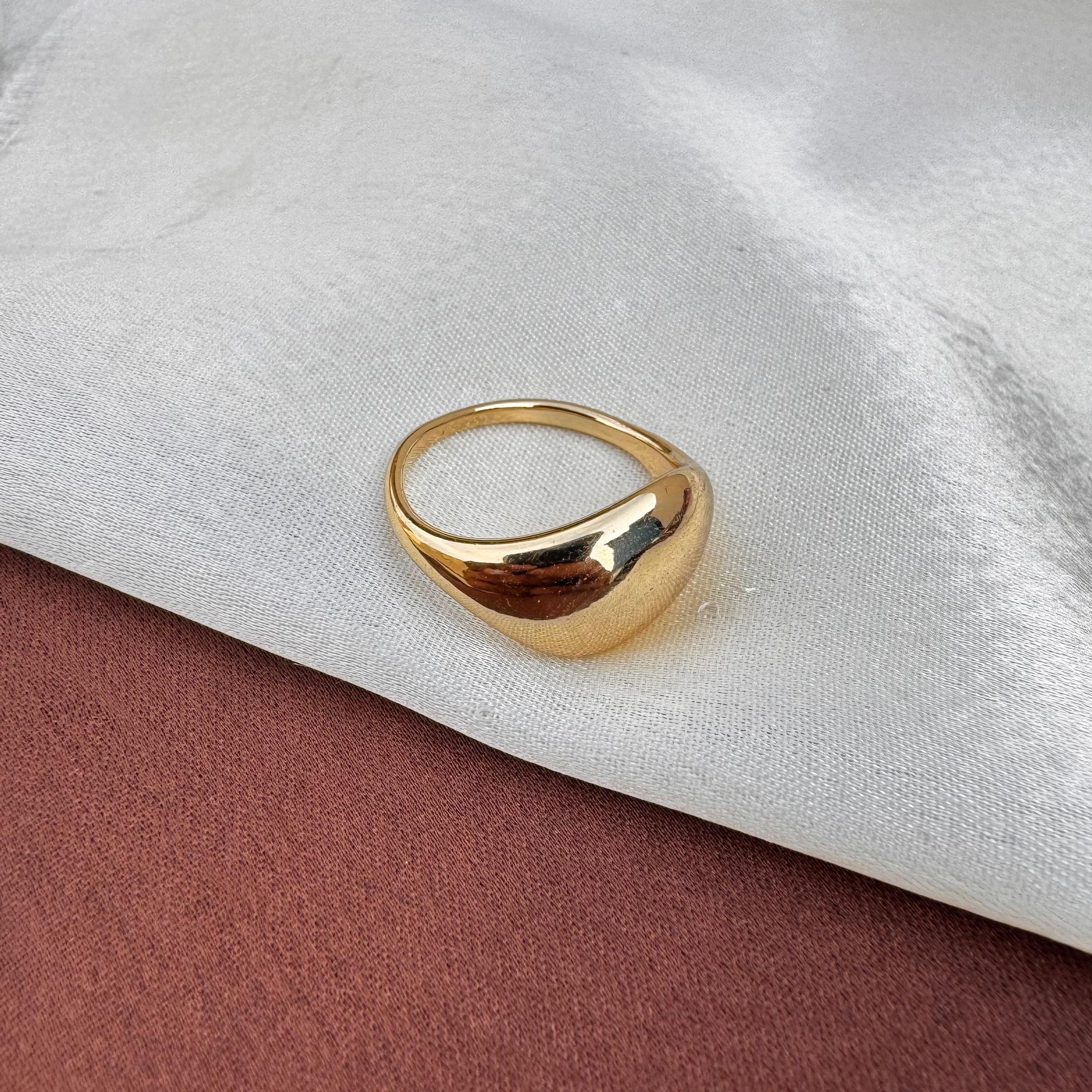 TFC Elegant Encore Gold Plated Ring (2.5 cm)