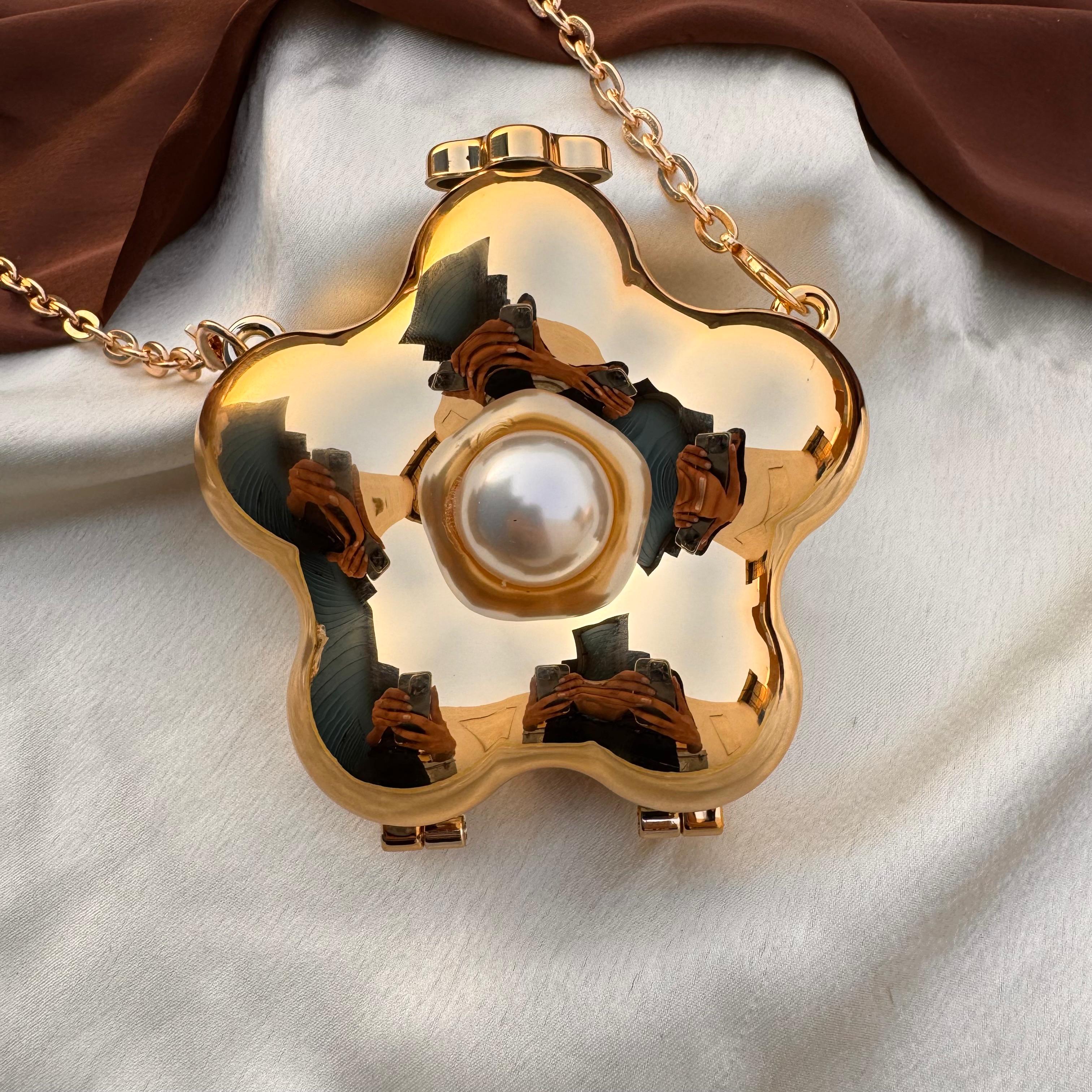 TFC Solar Tide Gold Plated Sling Bag