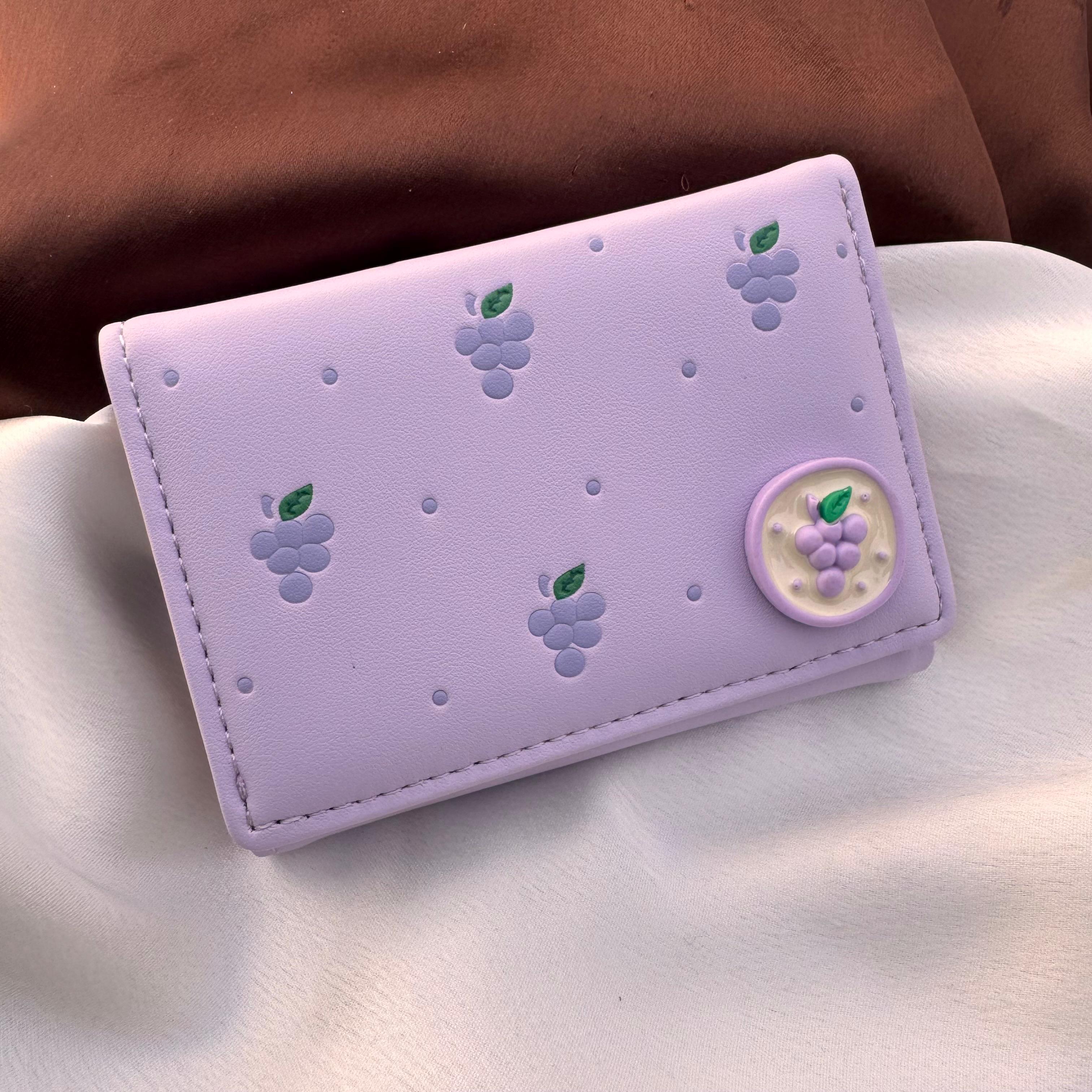 TFC Lilac Grapes wallet
