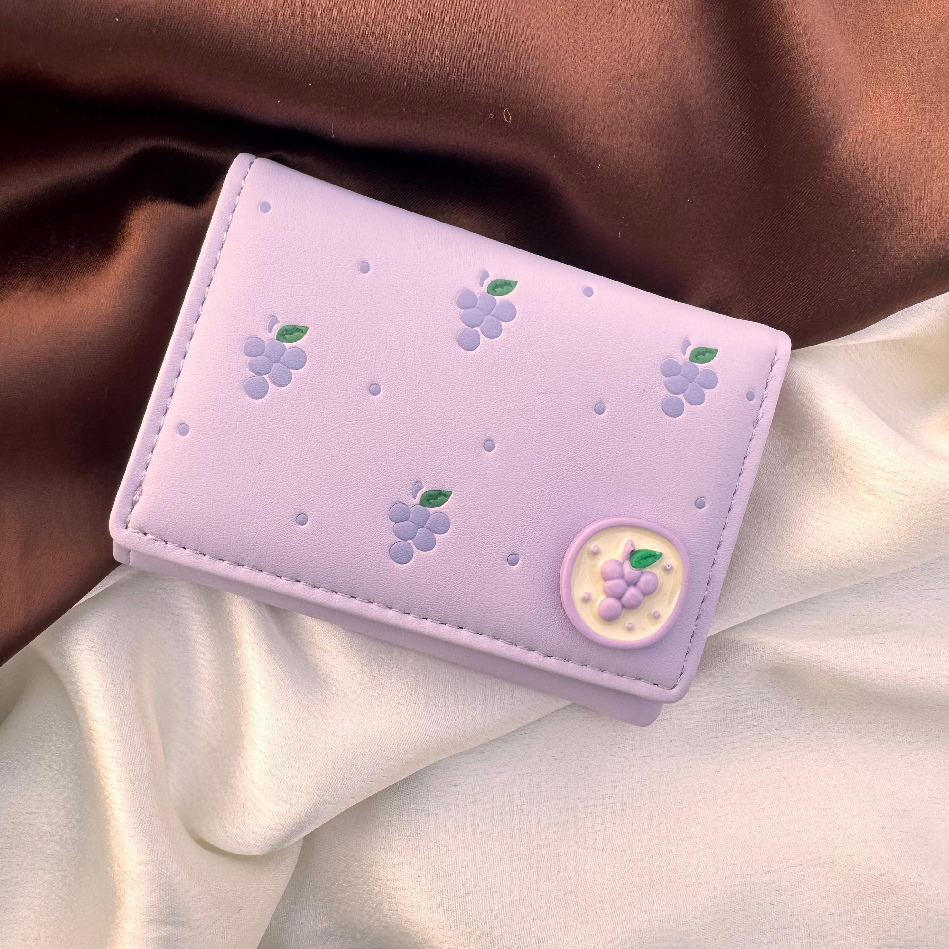 TFC Lilac Grapes wallet