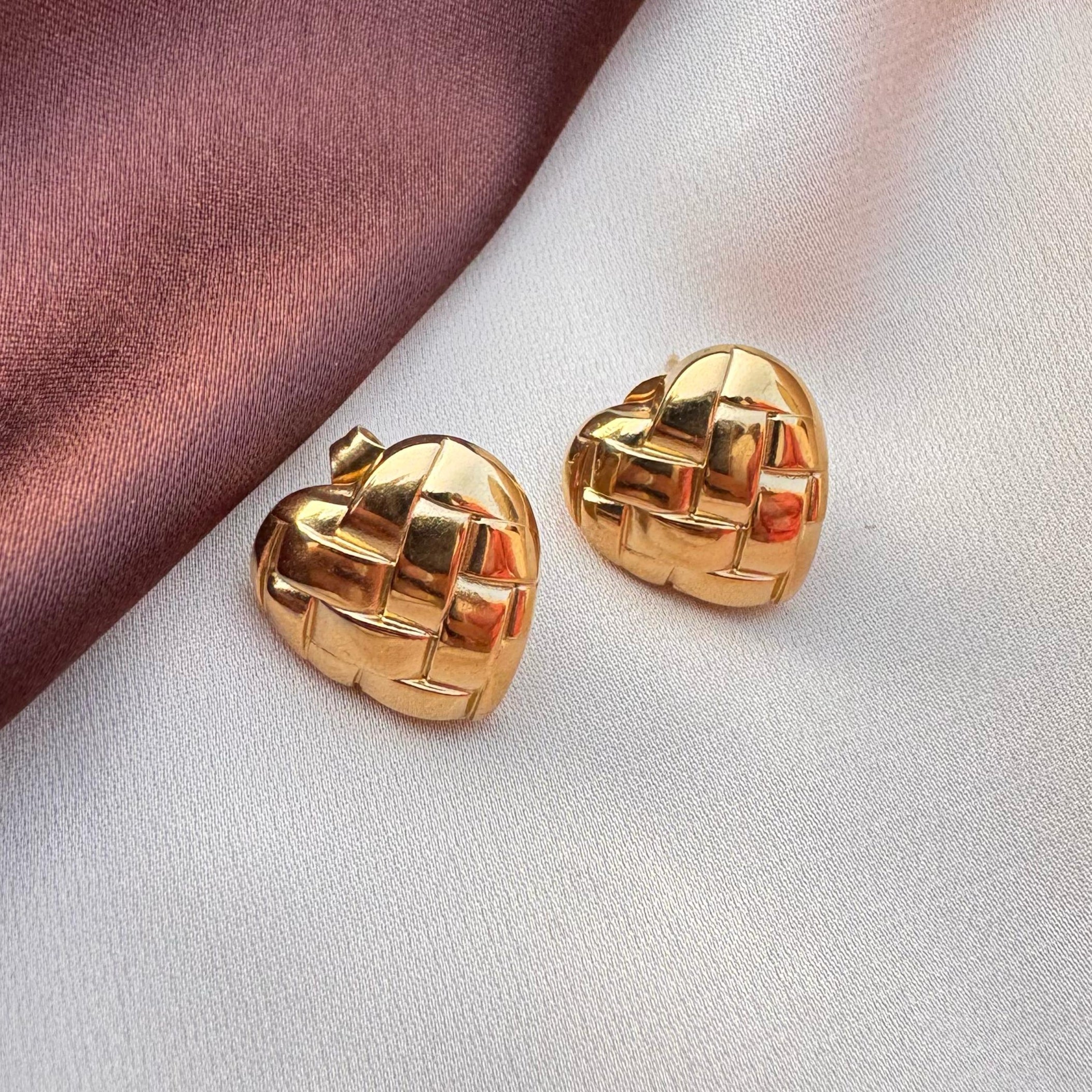 TFC Golden Weave Earring