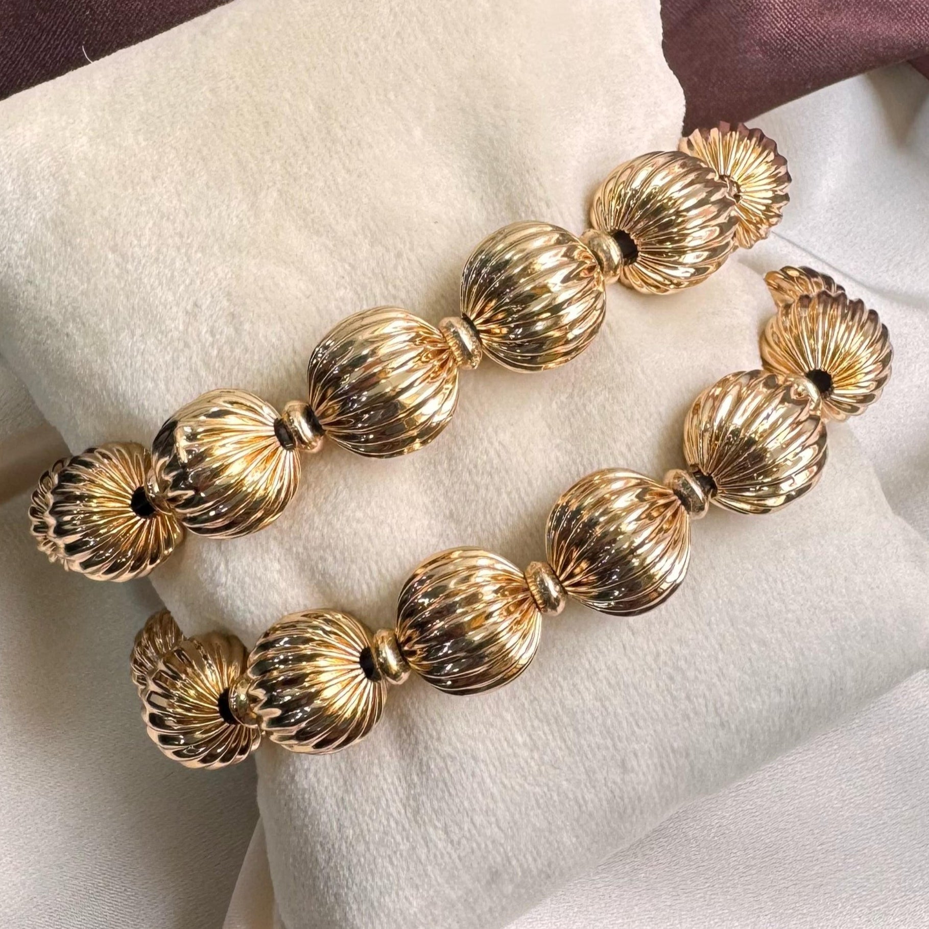 TFC Mini Vortex Gold Plated Bracelet (set of 2)
