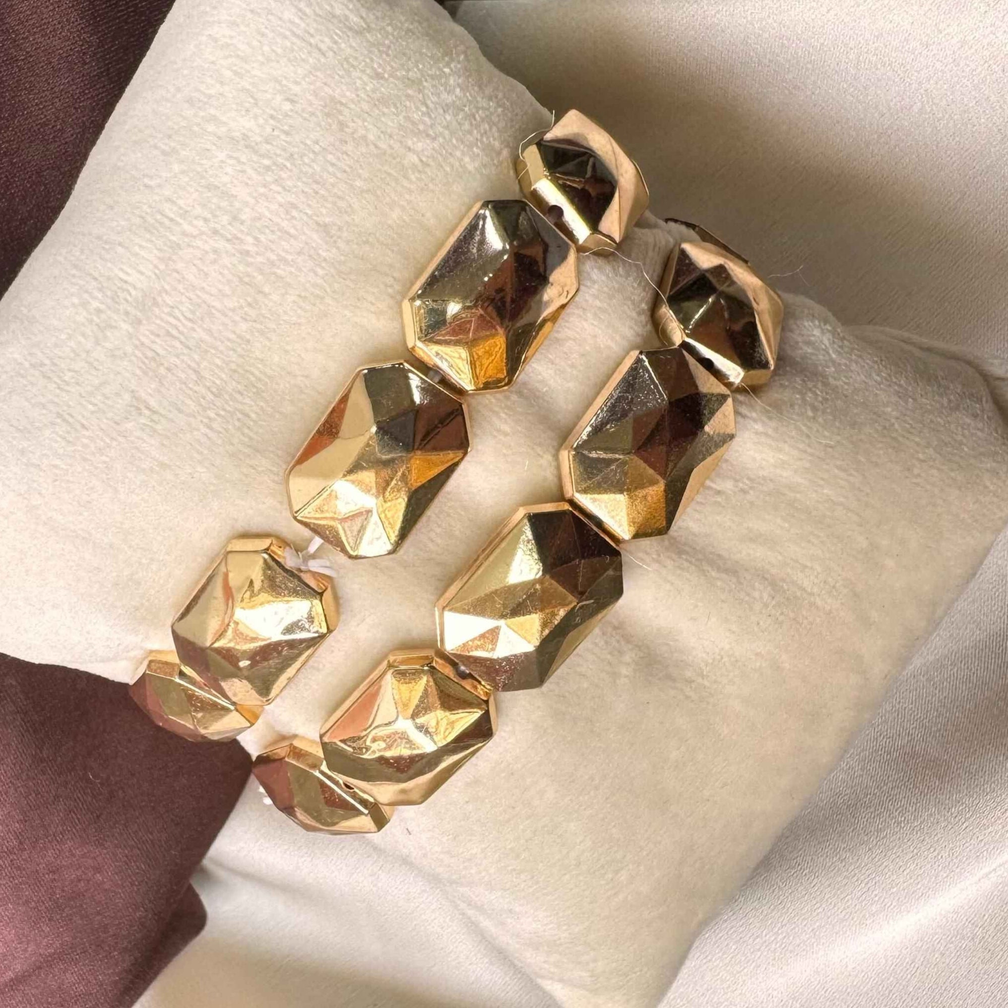 TFC Glimera Gold Plated Bracelet (set of 2)