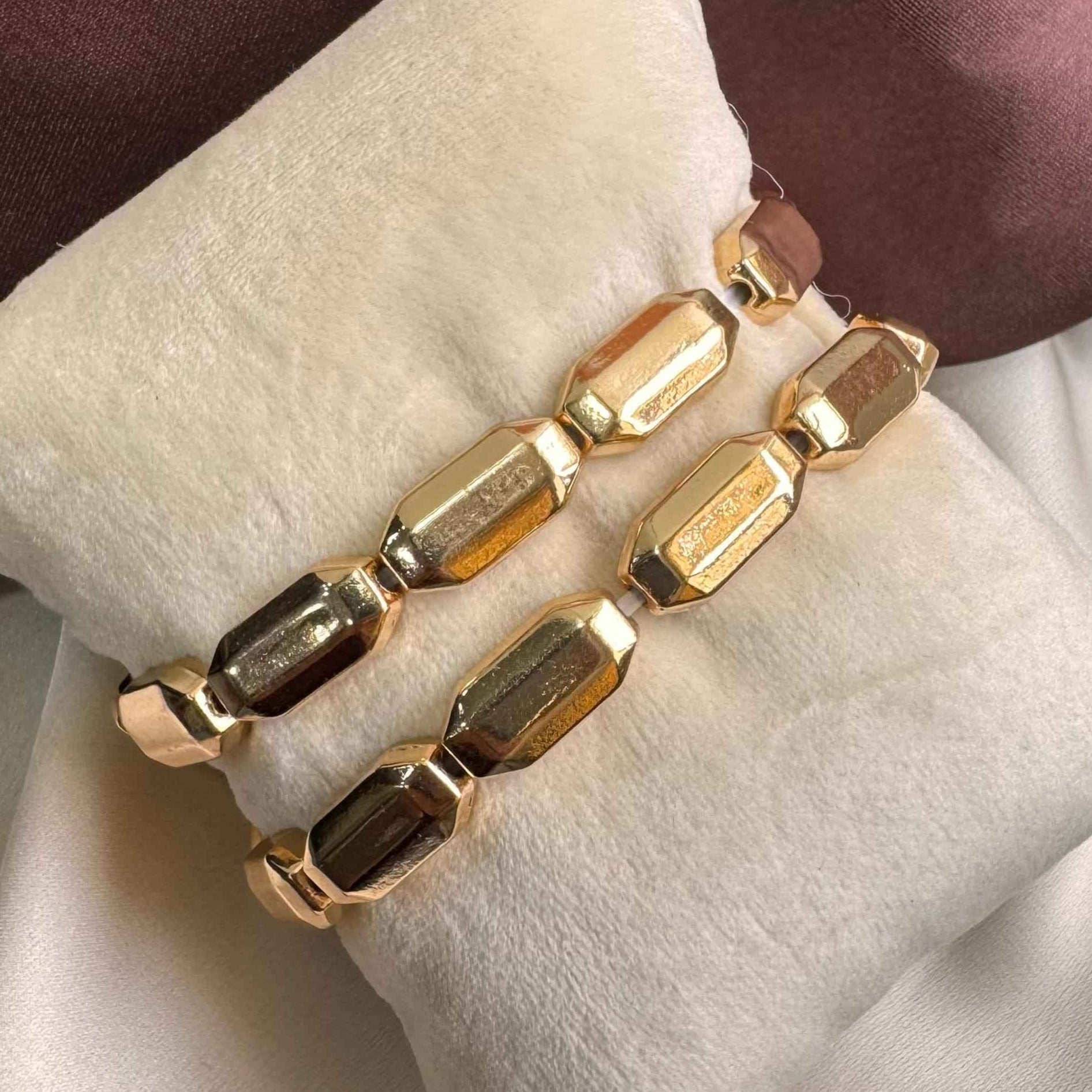 TFC Luma Gold Plated Bracelet (set of 2)
