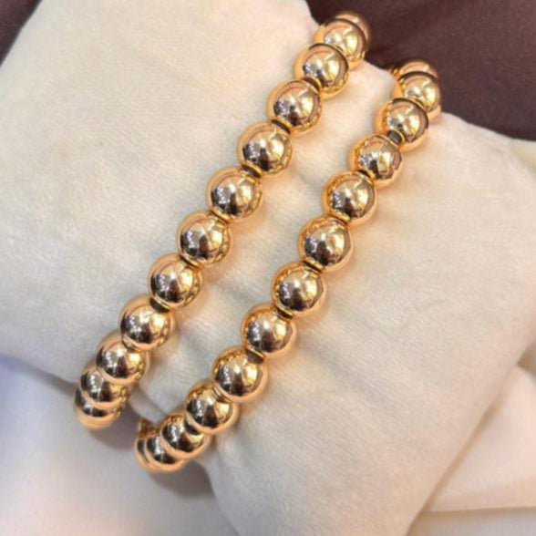 TFC Pebla Gold Plated Bracelet (set of 2 )