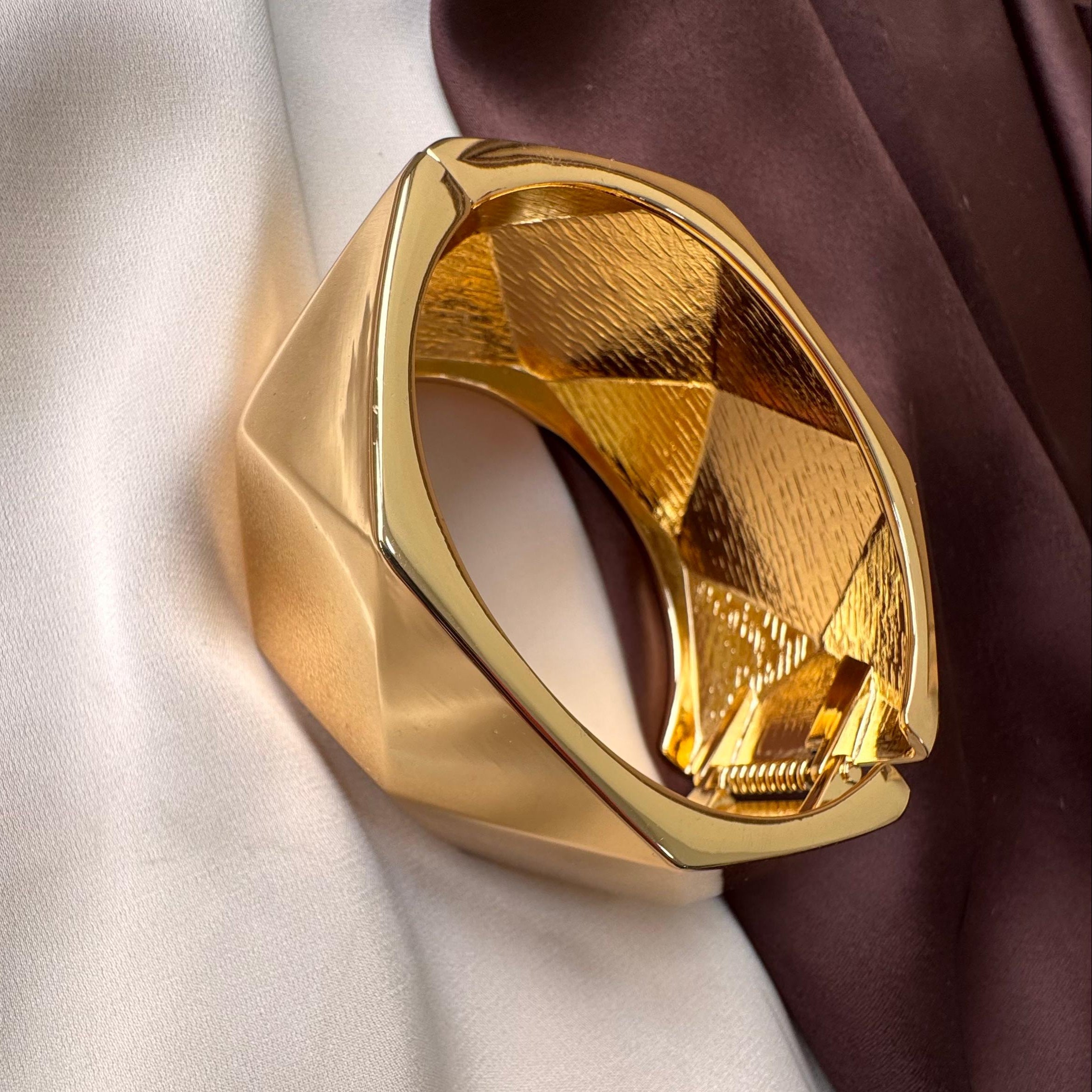 TFC Diamond Star Gold Plated Bangle
