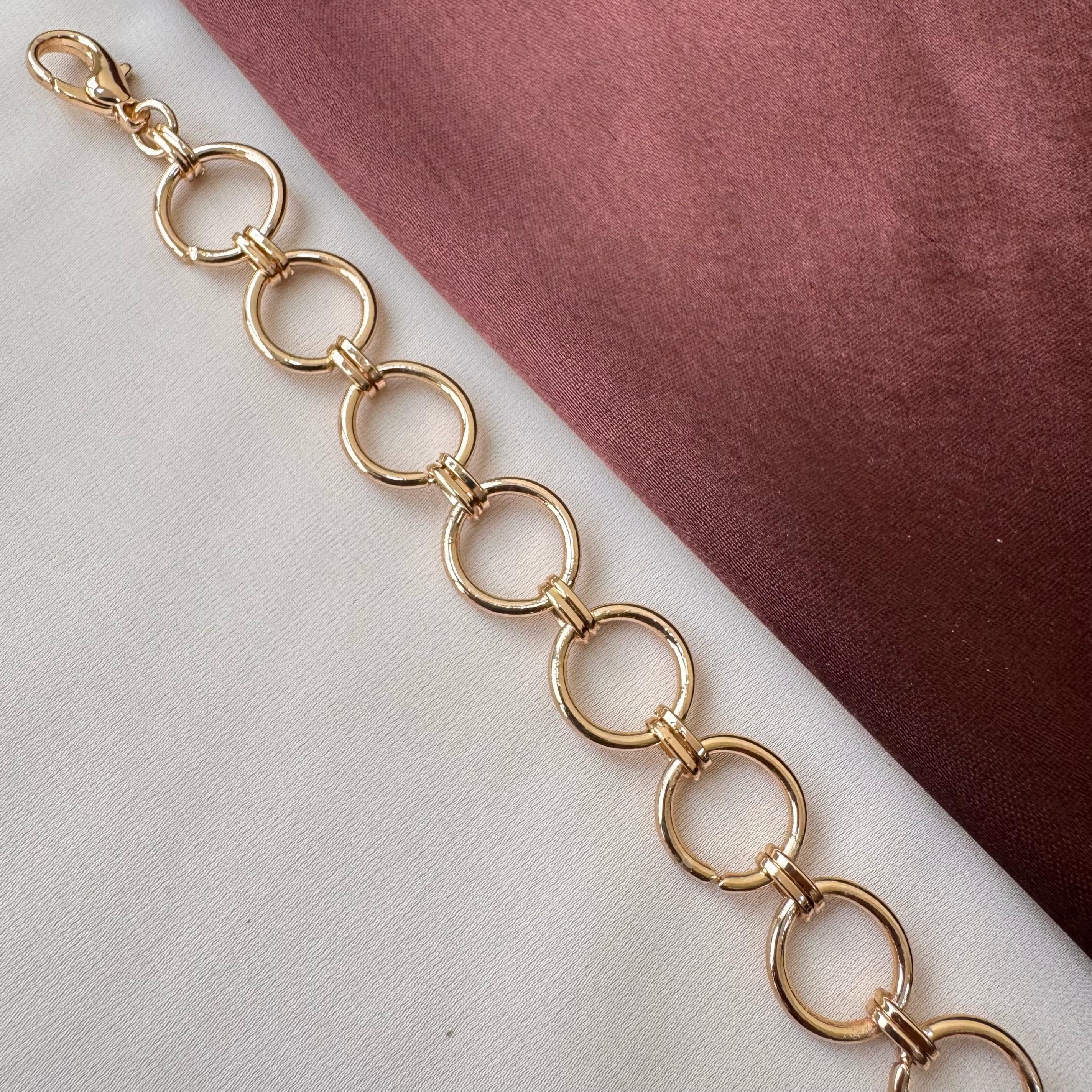 TFC Luna Loops Gold plated Bracelet