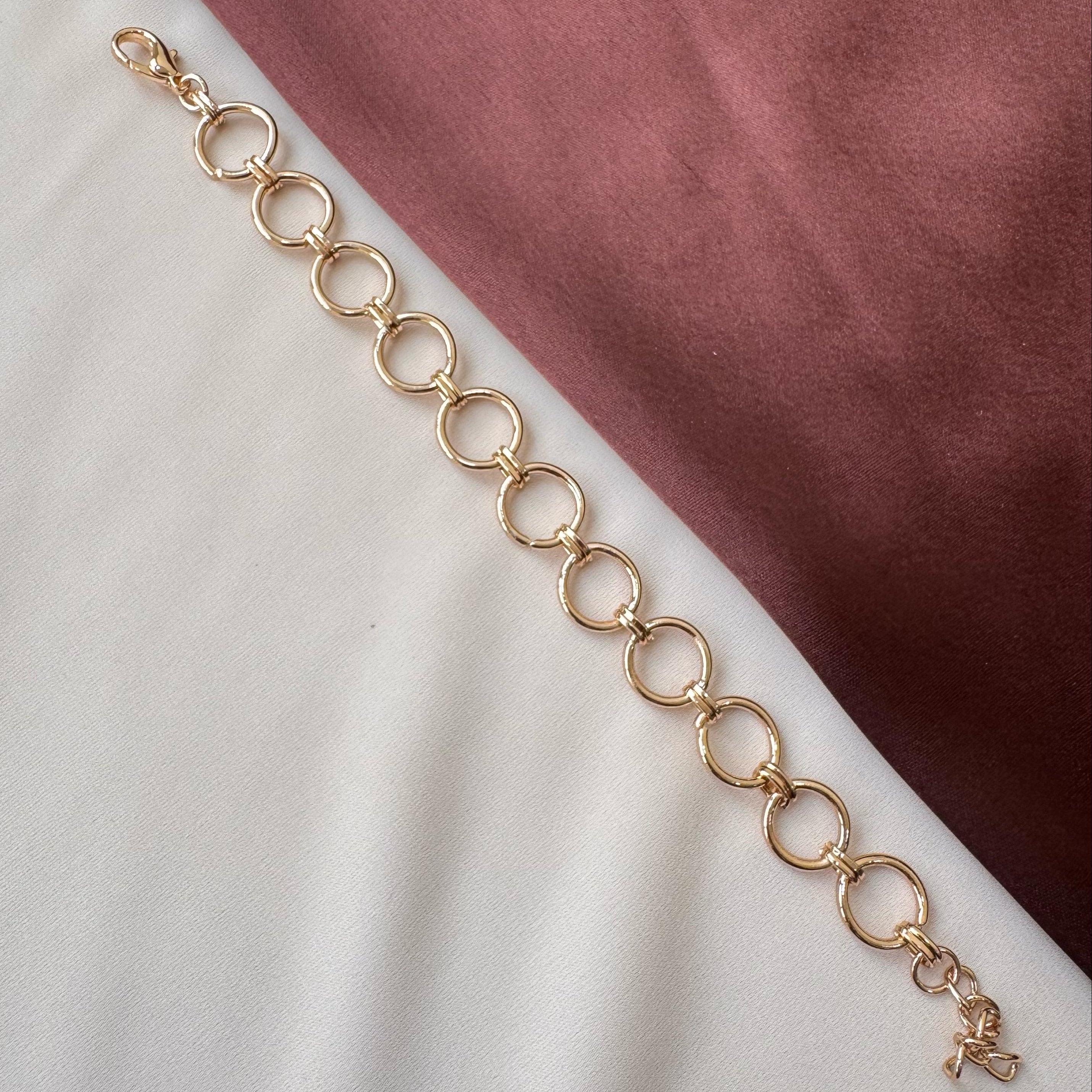 TFC Luna Loops Gold plated Bracelet