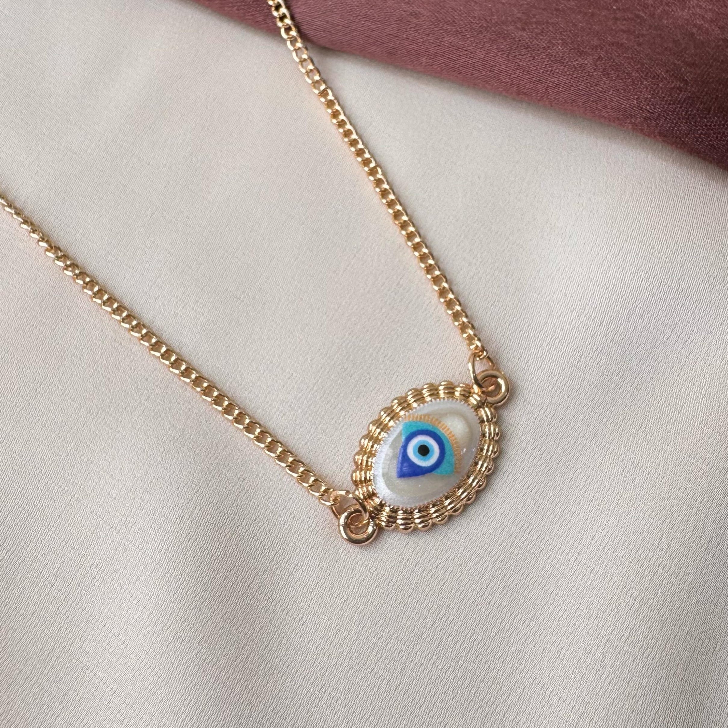 TFC Lash Out Evil Eye Gold Plated Necklace