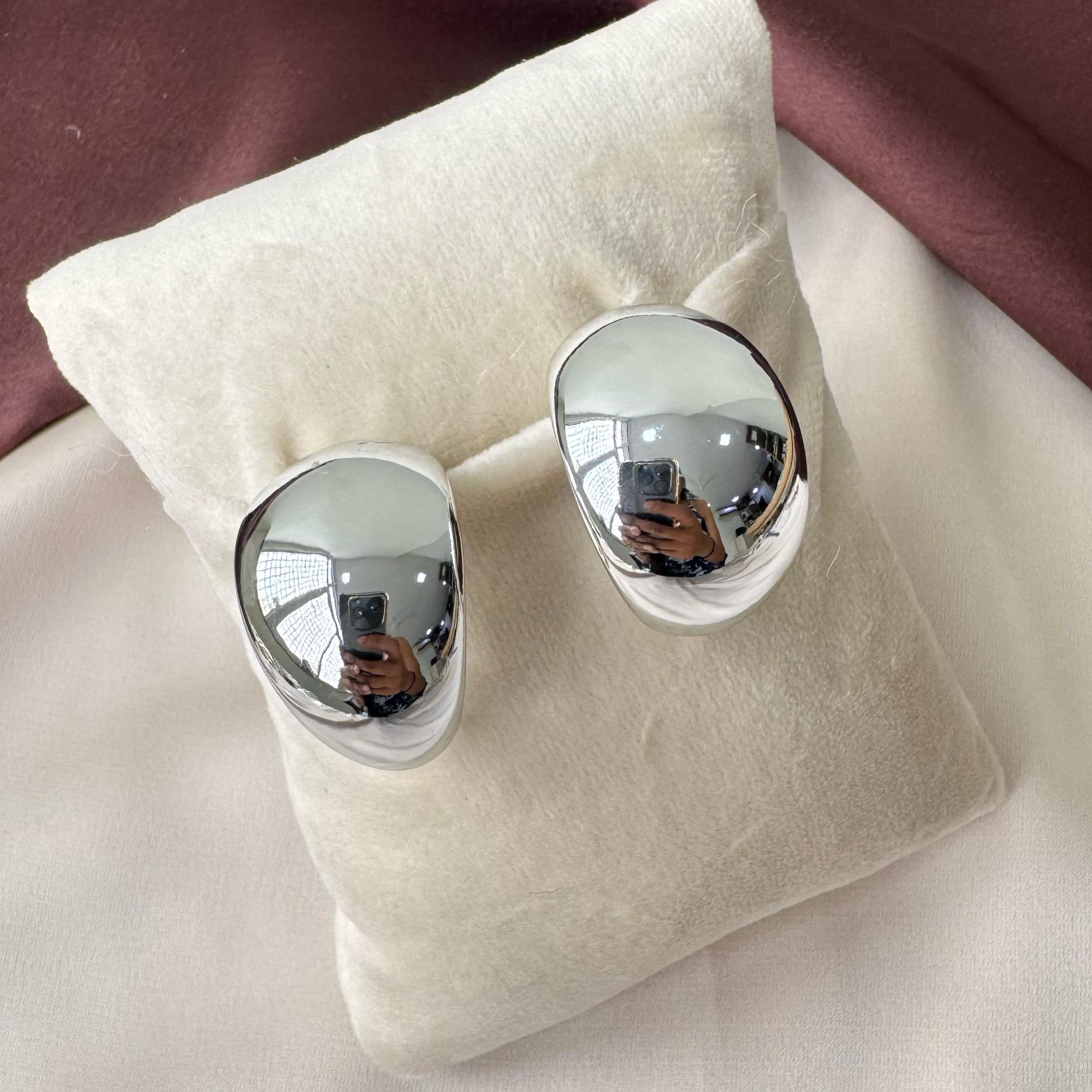 TFC Glamorous Silver Plated Earrings