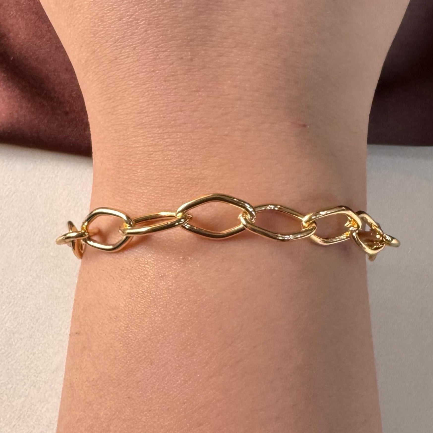 TFC Twilight Ties Gold Plated Chain Bracelet