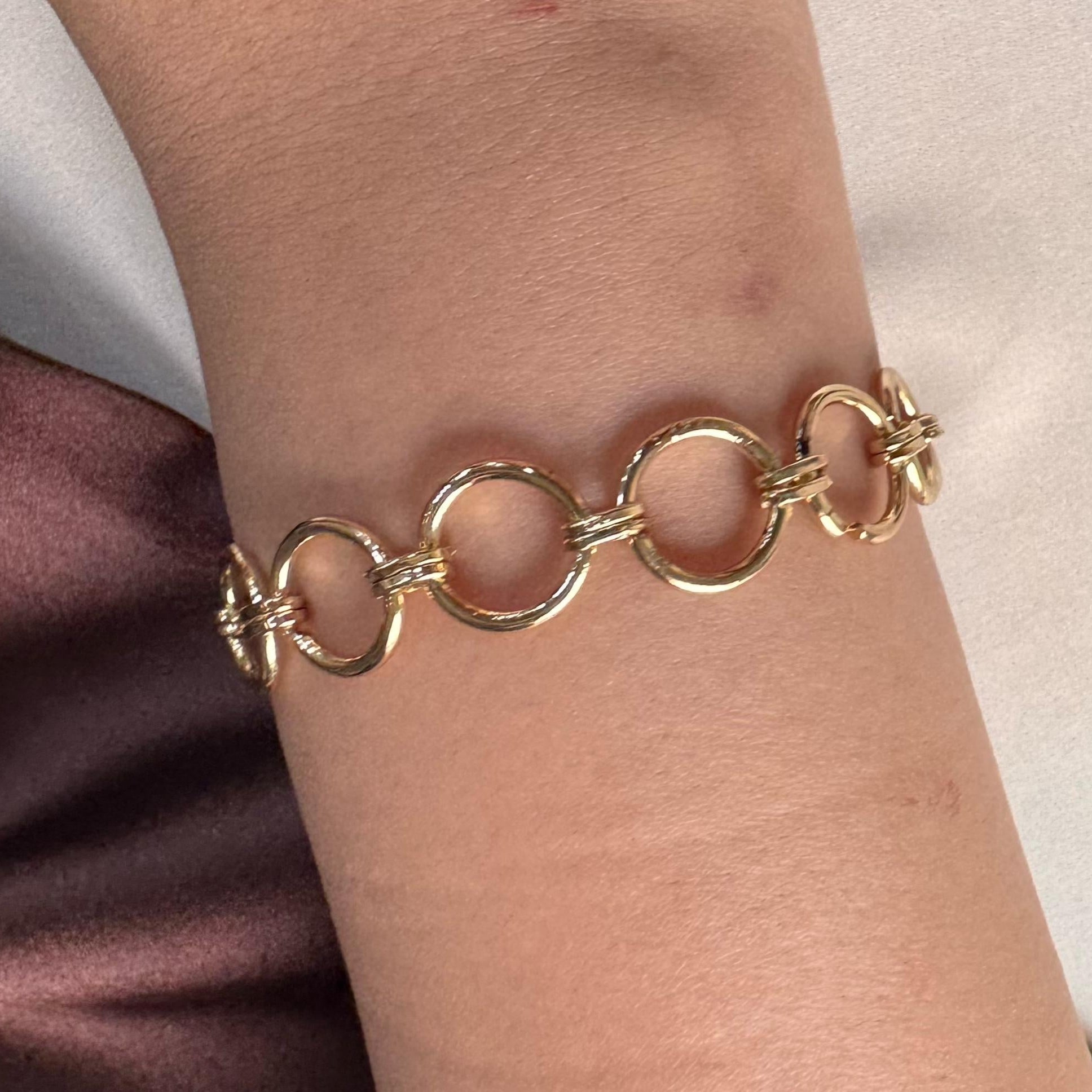 TFC Luna Loops Gold plated Bracelet