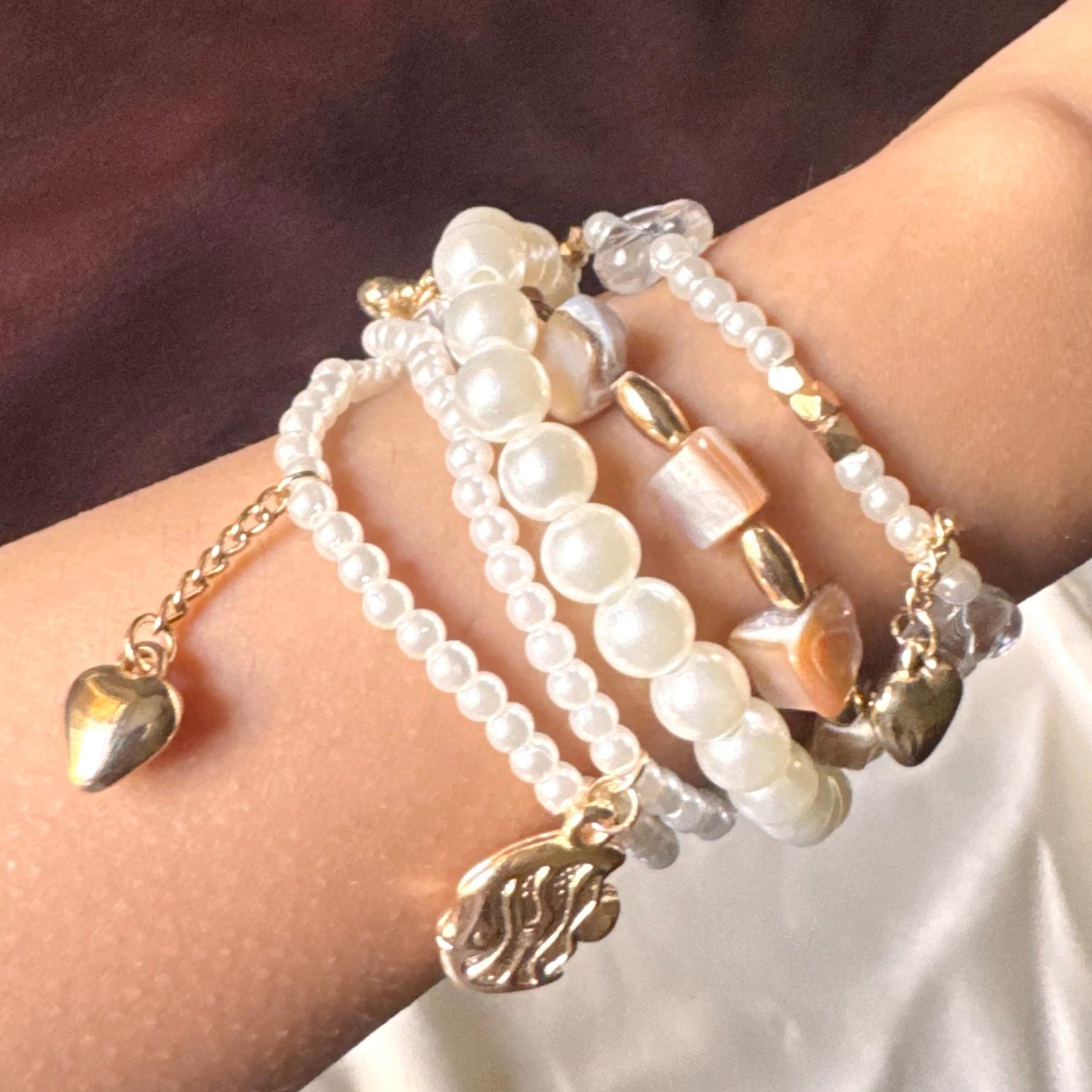 TFC Hearts & Halos Adjustable Bracelet