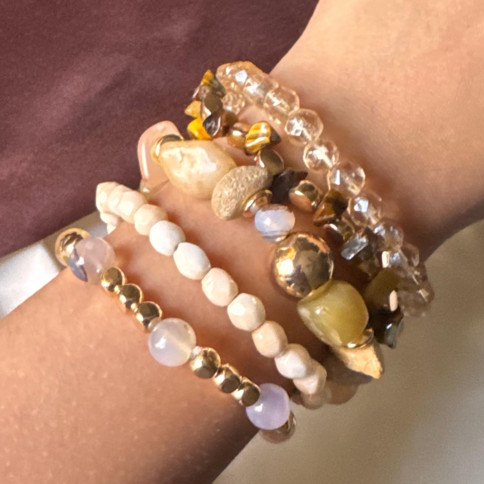 TFC Blush Tide Adjustable Bracelet